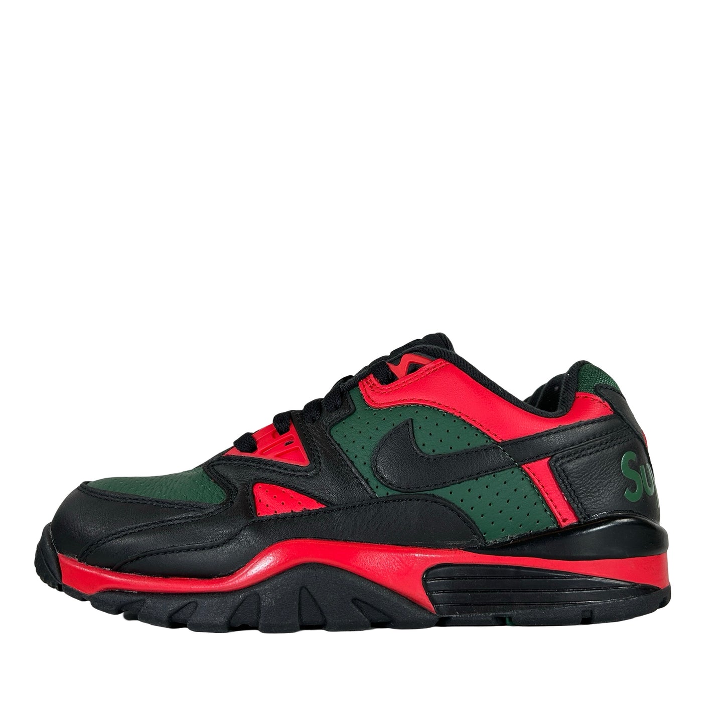 CJ5291 001 Nike Cross Trainer Low Supreme Black Green Red [USED] - 8 M (Used) (Replace Box)