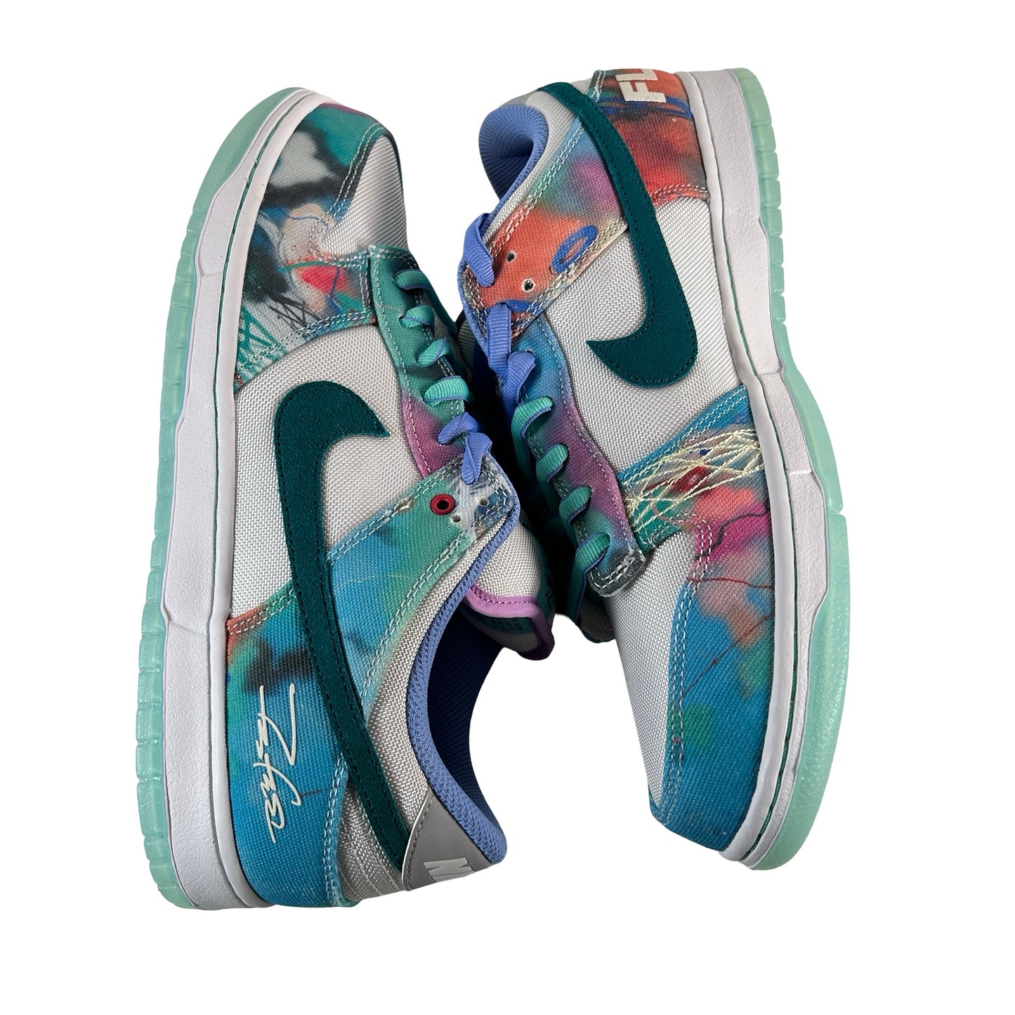 HF6061 400 Nike SB Dunk Low Futura Laboratories Bleached Aqua [CONDITIONAL] - 11.5 M (Mark on right toe box)