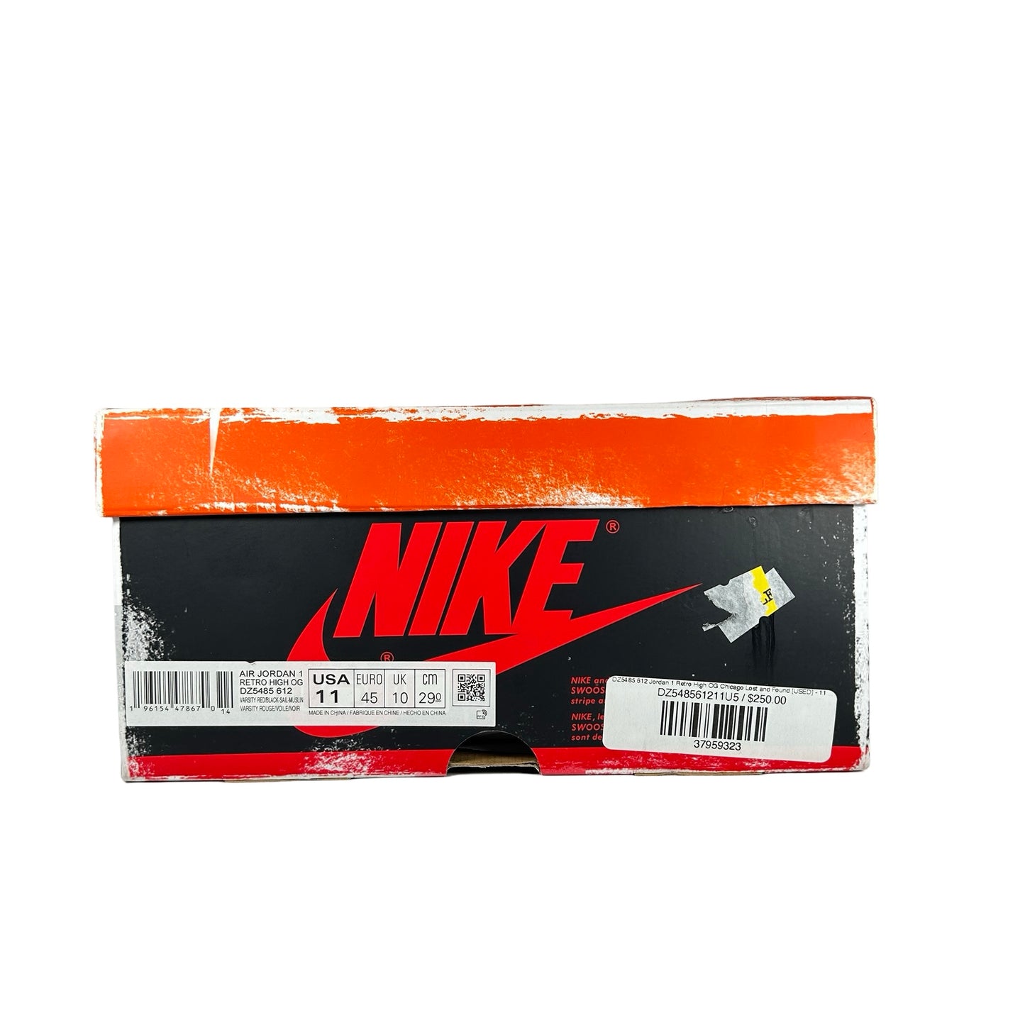 DZ5485 612 Jordan 1 Retro High OG Chicago Lost And Found [USED] - 11 M (Used7)