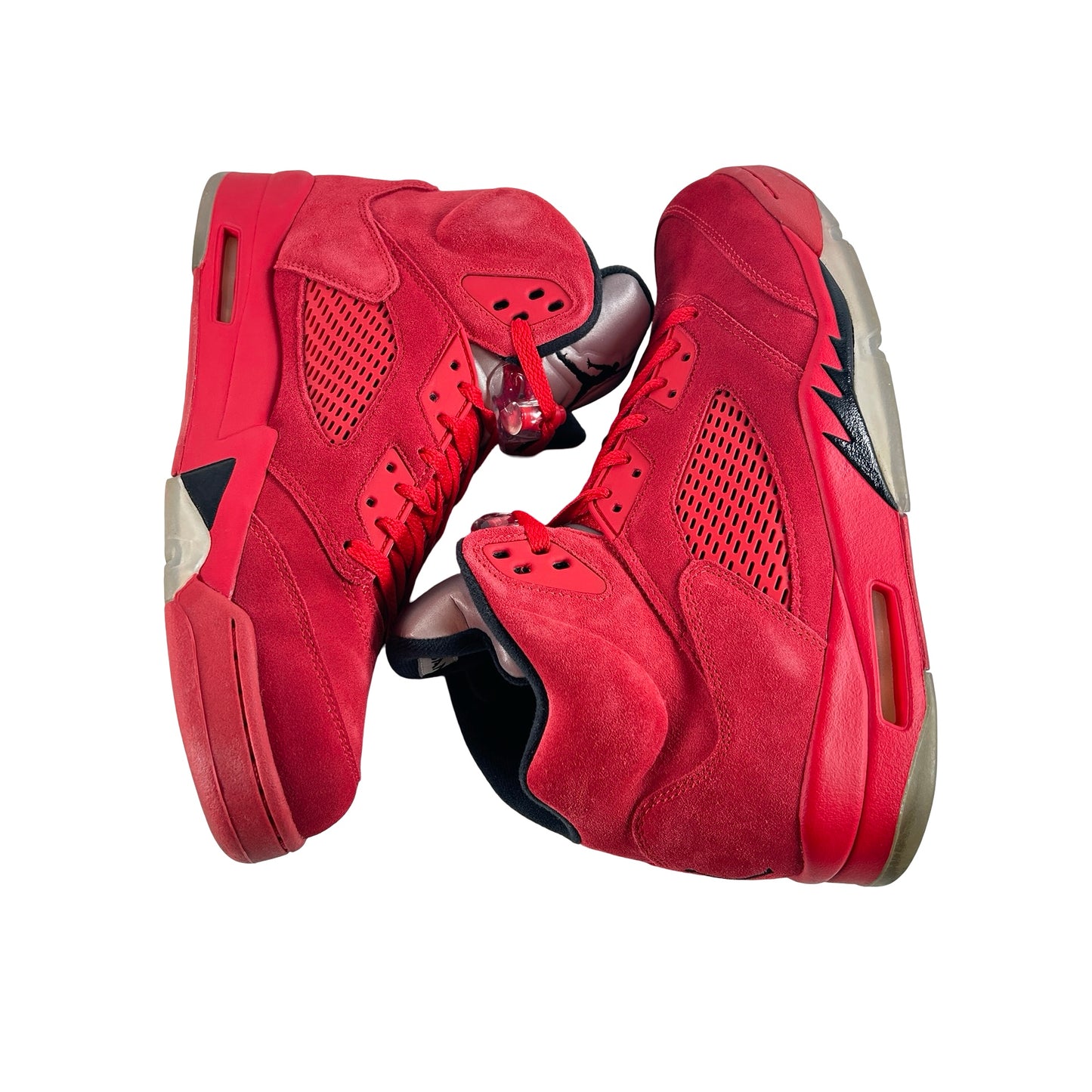 136027 602 Jordan 5 Retro Red Suede [USED] - 12 M (Used)