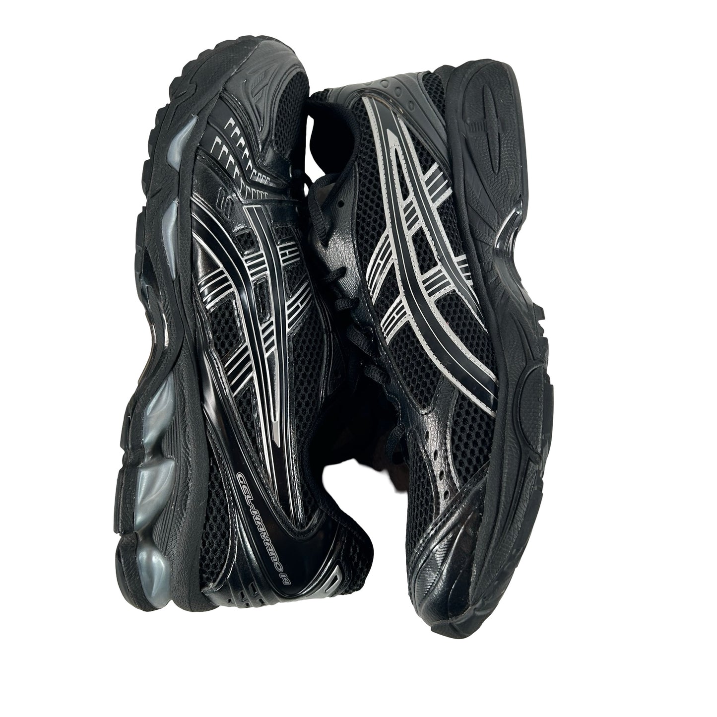 1201A019 006 ASICS Gel-Kayano 14 Black Pure Silver [USED] - 11.5 M (Used) (No Box)