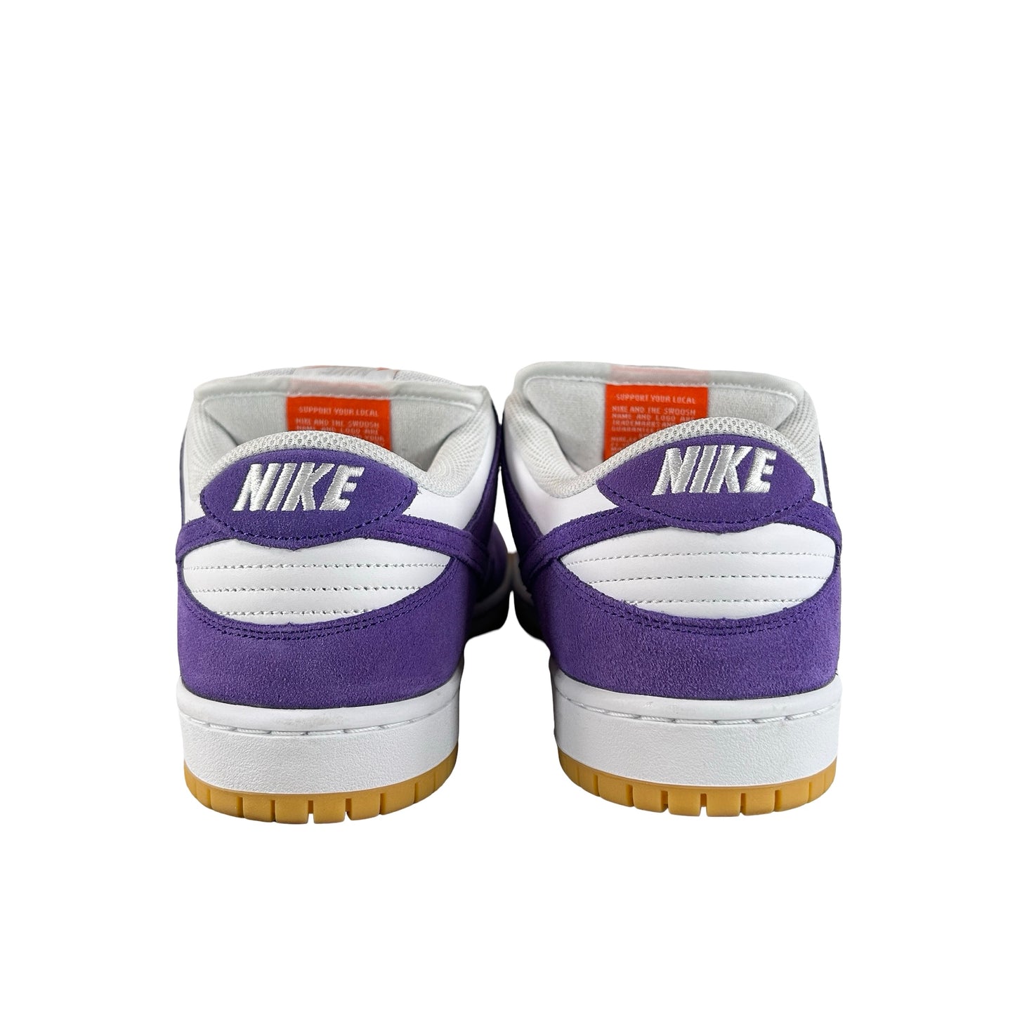 DV5464 500 Nike SB Dunk Low Pro ISO Orange Label Court Purple [USED] - 11 M (Used3)
