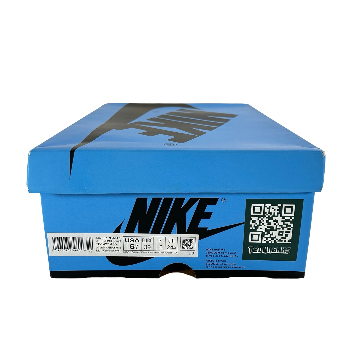 FD1437 400 Jordan 1 Retro High OG UNC Toe (GS) [USED] - 6.5 Y (Used)