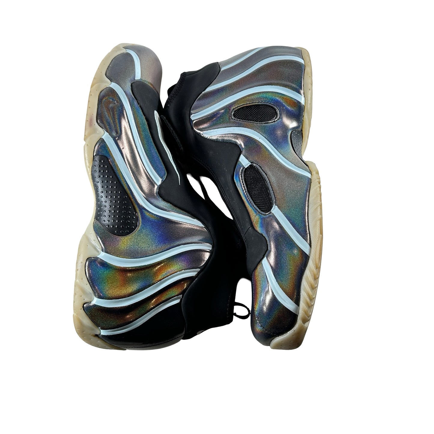 AO9378 001 Nike Air Flightposite 1 Black Topaz Mist [USED] - 10.5 (Used) (No Box)