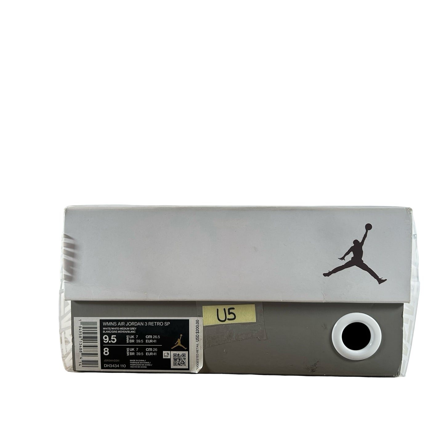 DH3434 110 Jordan 3 Retro SP A Ma Maniére (Women's) [USED] - 9.5 W (Used5)