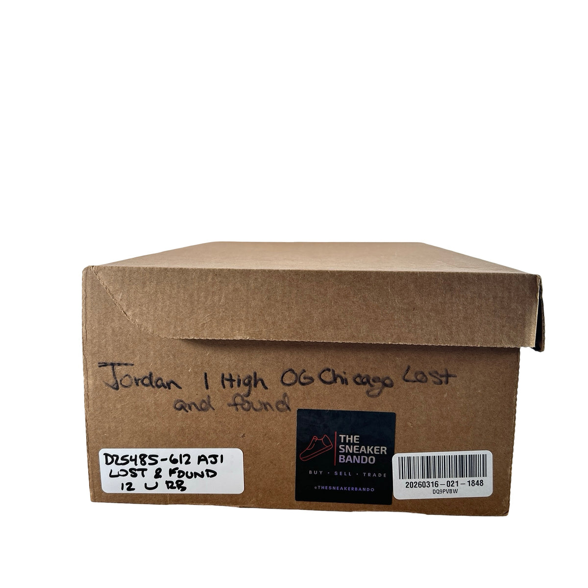 DZ5485 612 Jordan 1 Retro High OG Chicago Lost And Found [USED] - 12 M (Used) (Replace Box)