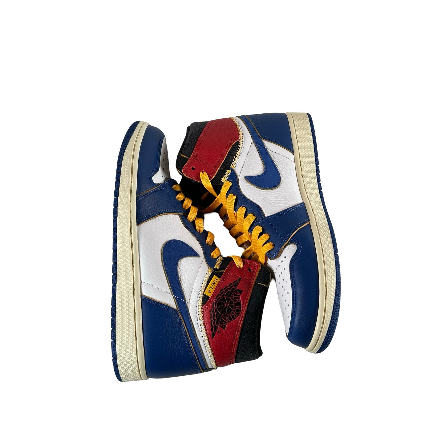 BV1300 146 Jordan 1 Union Storm Blue Toe [USED] - 9.5 M (VNDS)
