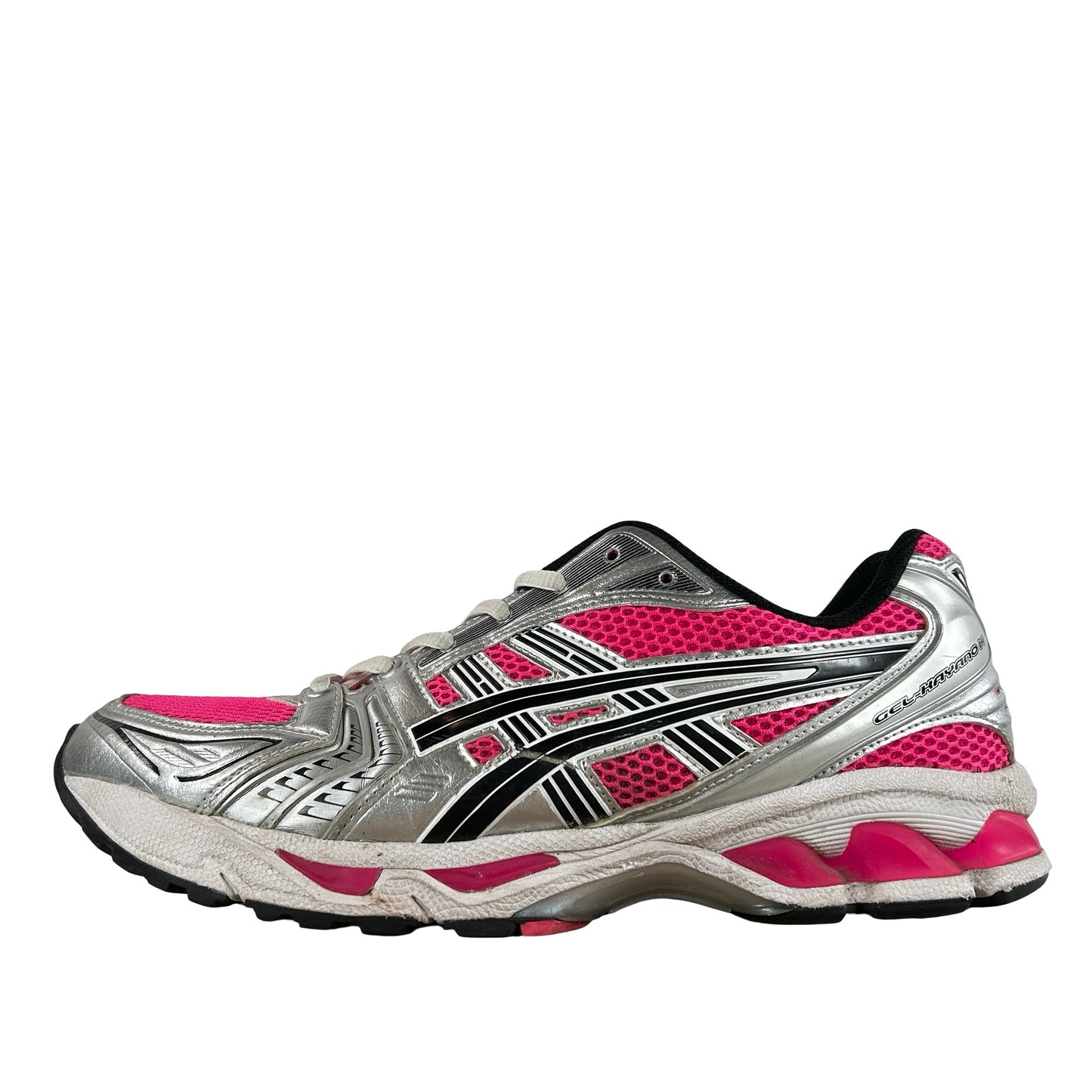 1201A019 700 ASICS Gel-Kayano 14 Pink Glo [USED] - 10.5 M (Used) (No Box)