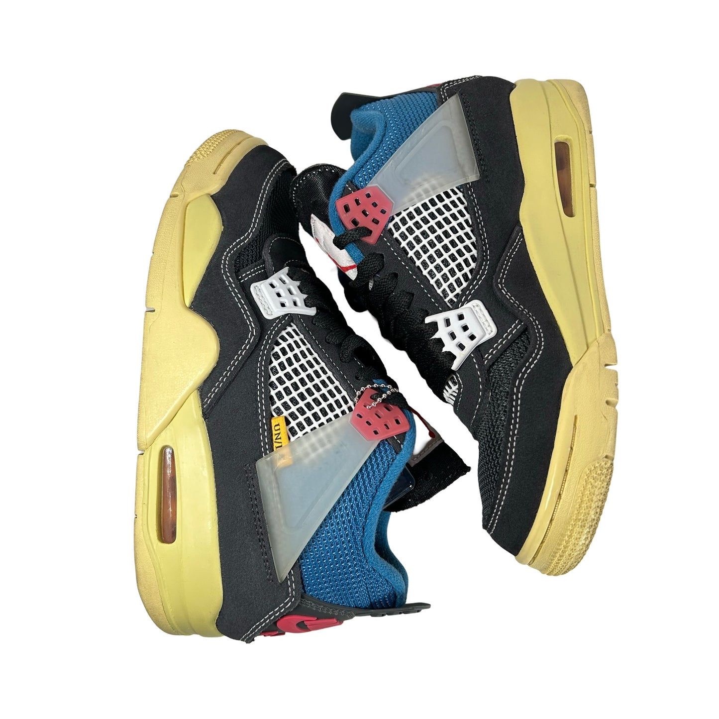 DC9533 001 Jordan 4 Retro Union Off Noir [USED] - 4 M (Used)