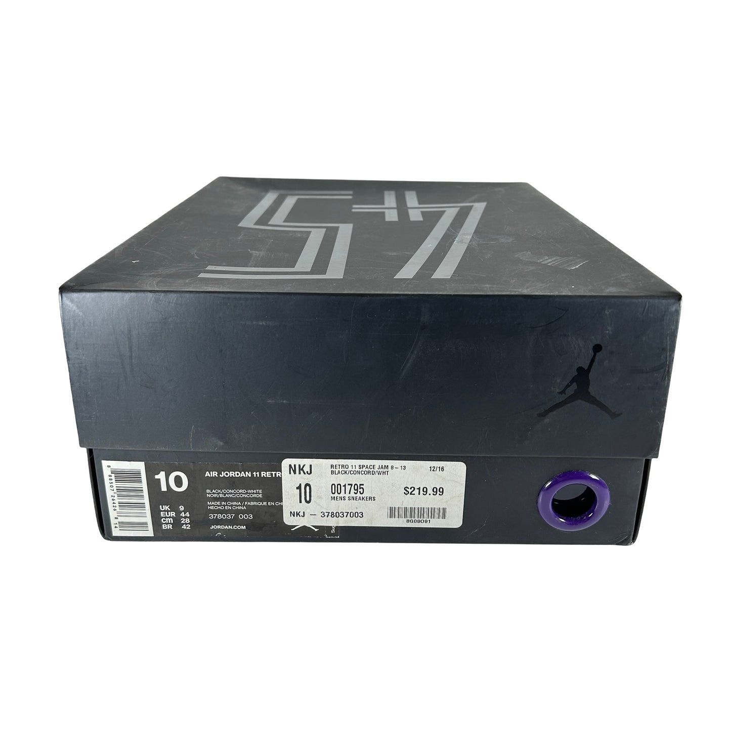 378037 003 Jordan 11 Retro Space Jam (2016) [USED] - 10 M (Used)