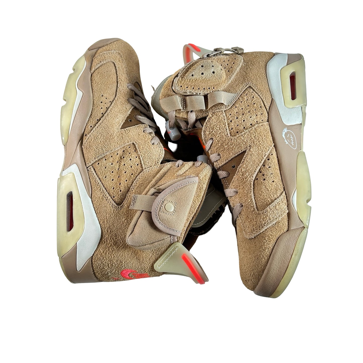DH0690 200 Jordan 6 Retro Travis Scott British Khaki [USED] - 10 M (Used7)