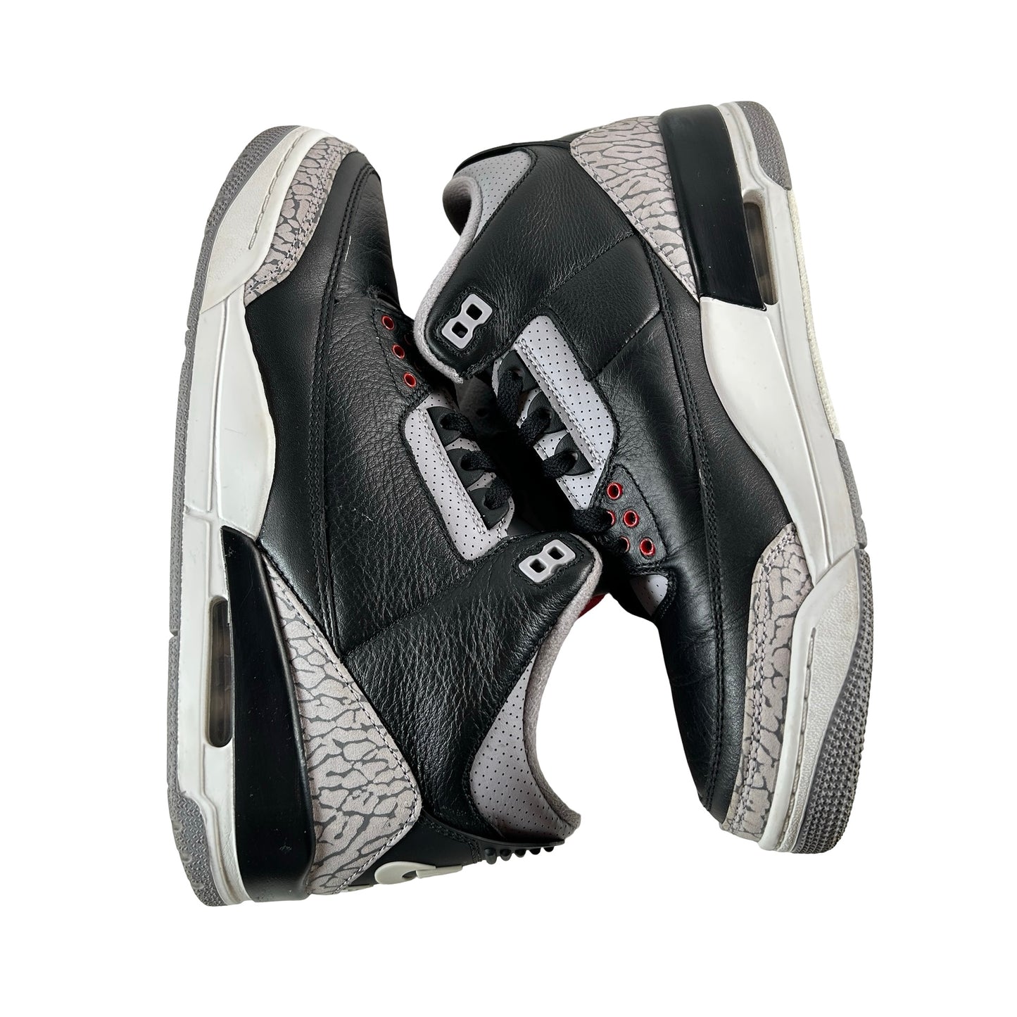 CT8532 001 Jordan 3 Retro Black Cat (2025) [USED] - 9 M (Used5)