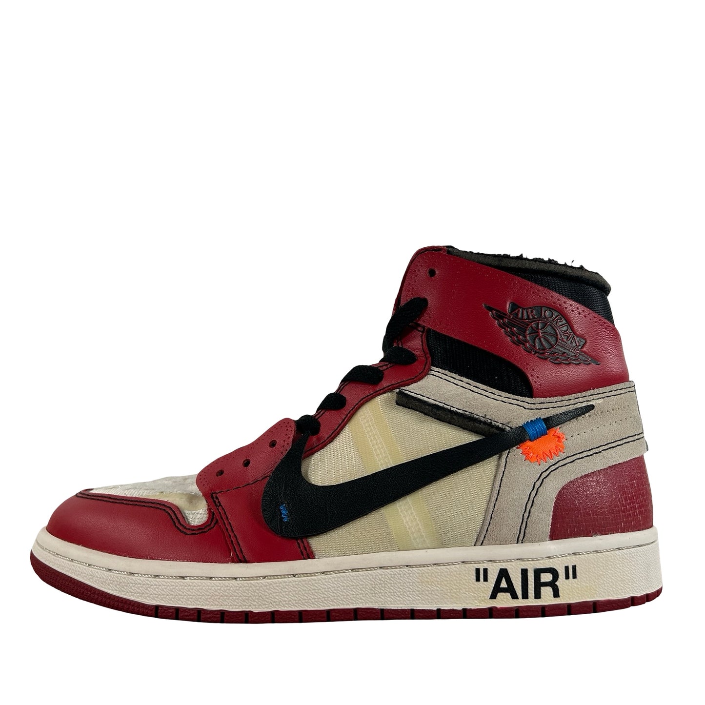 AA3834 101 Jordan 1 Retro High Off-White Chicago [USED] - 9 M (Used)