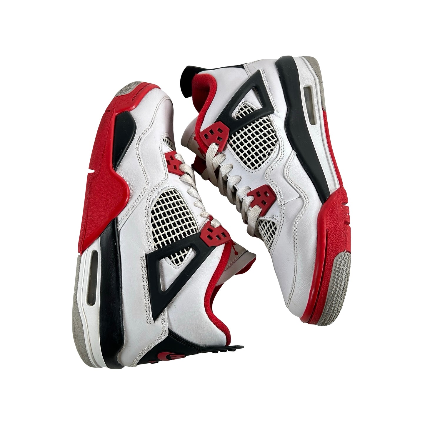 408452 160 Jordan 4 Retro Fire Red (2020) (GS) [USED] - 6 Y (Used) (No Insoles)