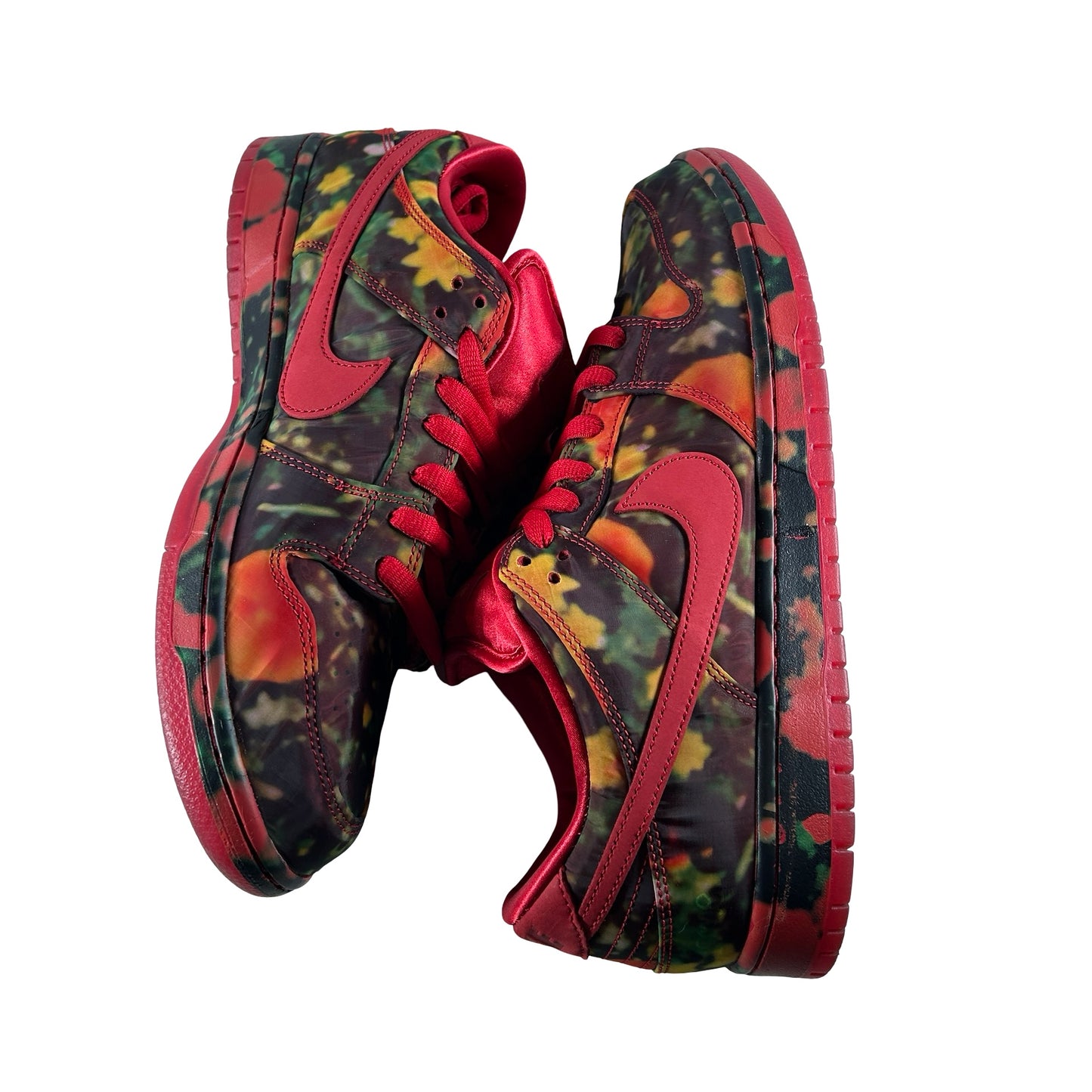 FZ1291 600 Nike SB Dunk Low The Wizard of Oz Poppy Field [USED] - 12 M (Used3)