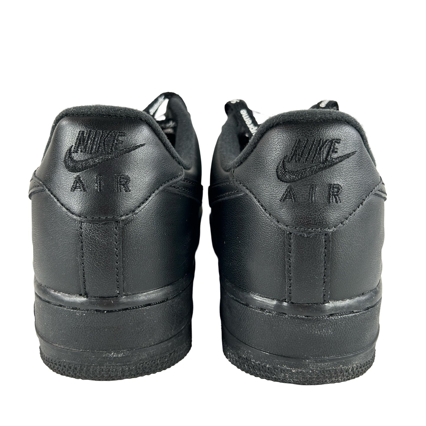 CU9225 001 Air Force 1 Low Supreme Black [USED] - 6.5 M (Used)