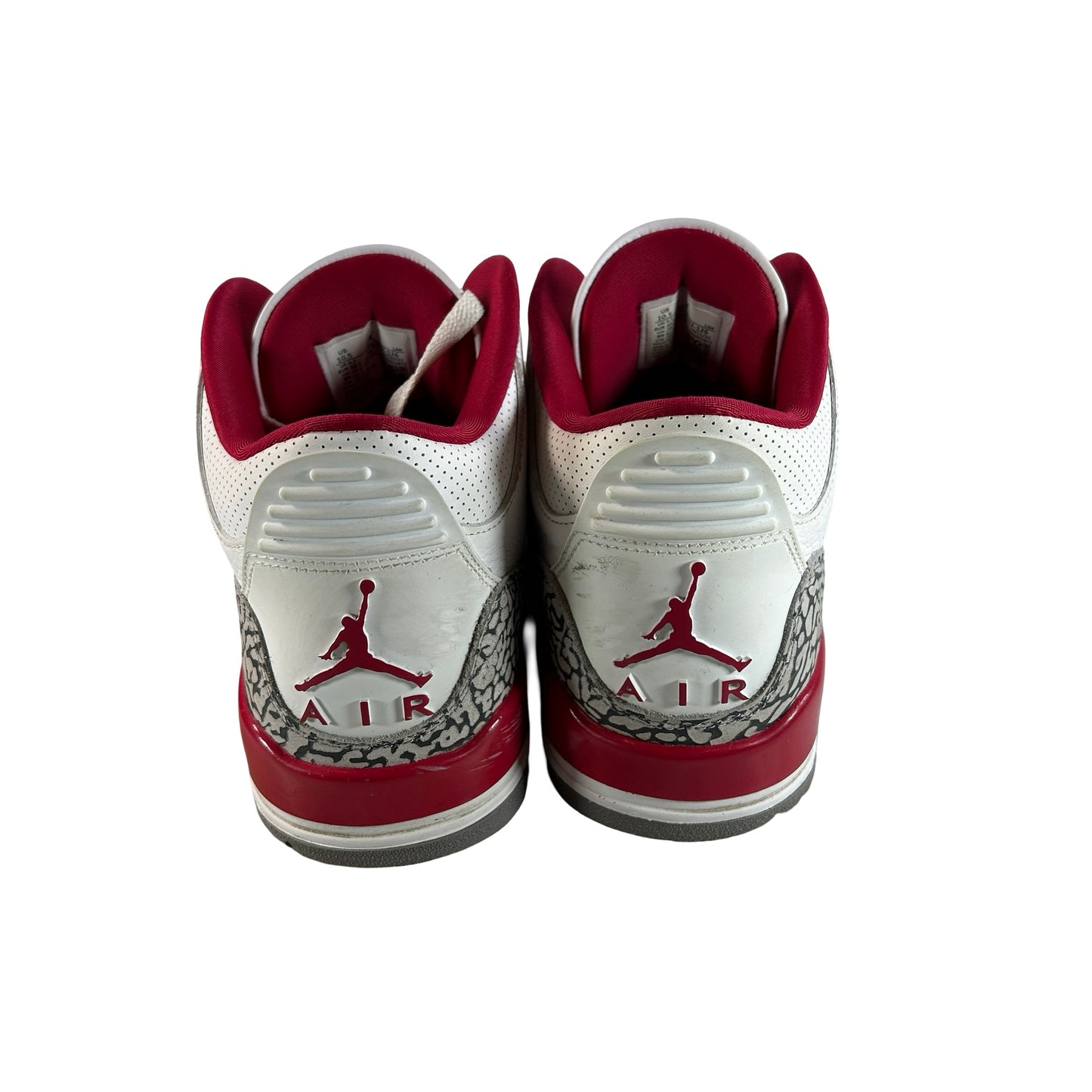 CT8532 126 Jordan 3 Retro Cardinal Red [USED] - 10.5 M (Used5)