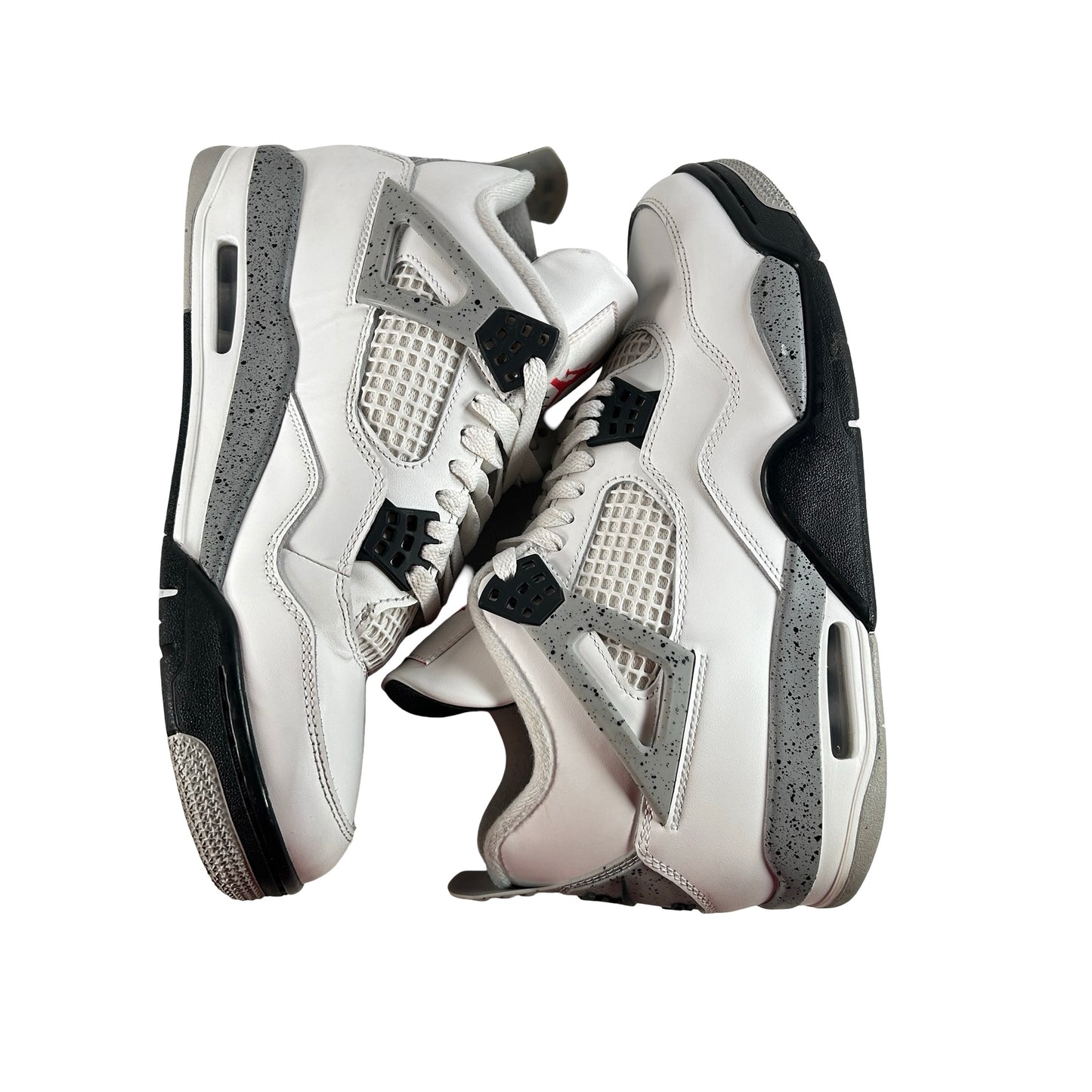 FV5029 100 Jordan 4 Retro White Cement (2025) [USED] - 9.5 M (Used7)