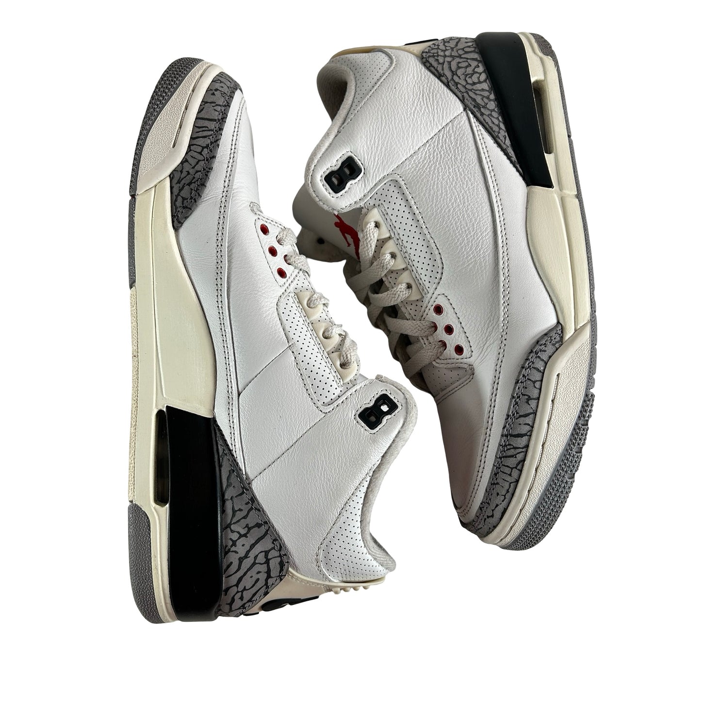 DN3707 100 Jordan 3 Retro White Cement Reimagined [USED] - 9 M (Used13)