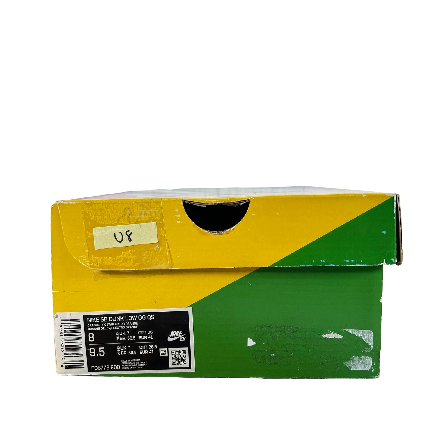 FD8776 800 Nike SB Dunk Low Concepts Orange Lobster [USED] - 8 M (Used8)