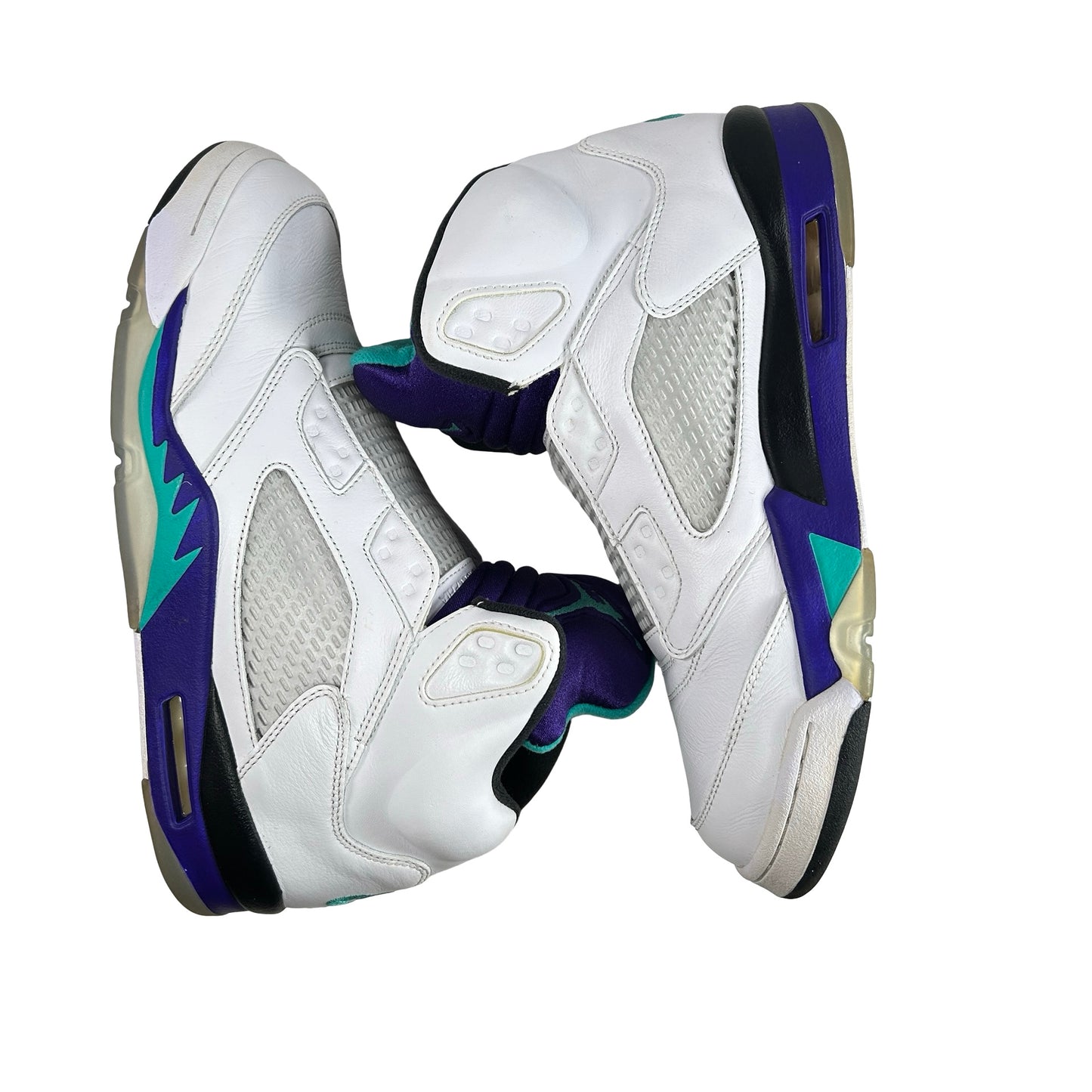 AV3919 135 Jordan 5 Retro Grape Fresh Prince [USED] - 12 M (Used)
