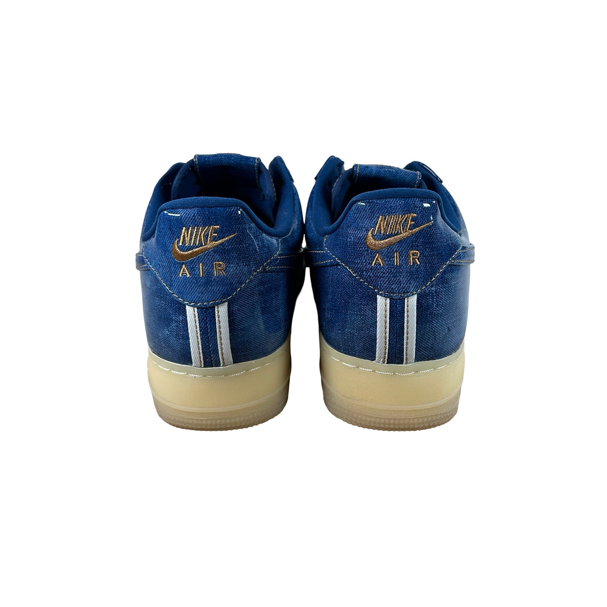 IM5757 400 Nike Air Force 1 Low Patent Denim [USED] - 11.5 M (Used)