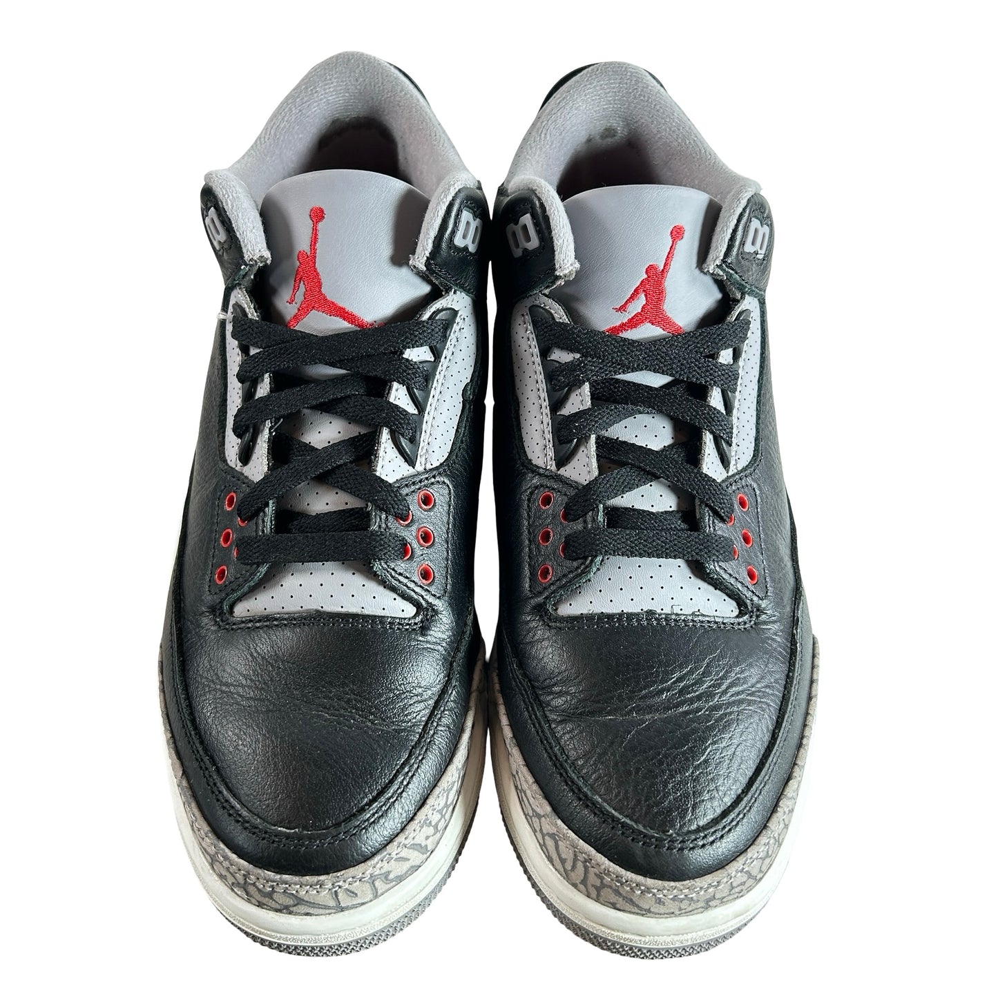DN3707 010 Jordan 3 Retro Black Cement Reimagined (2024) [USED] - 9 M (Used24)