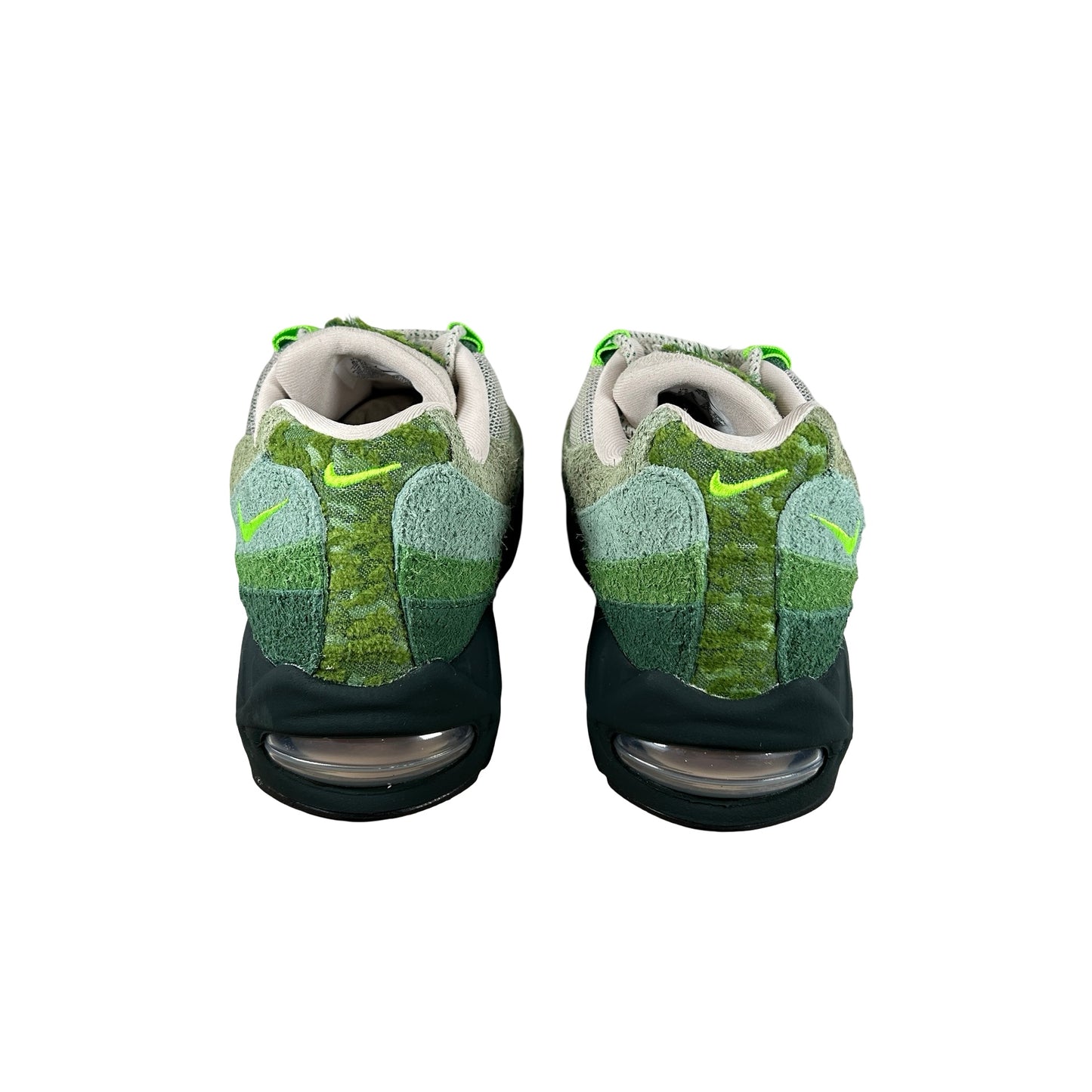 IQ3986 300 Nike Air Max 95 Big Bubble Ducks of a Feather Oregon Ducks The Woods [USED] - 8.5 M (Used)