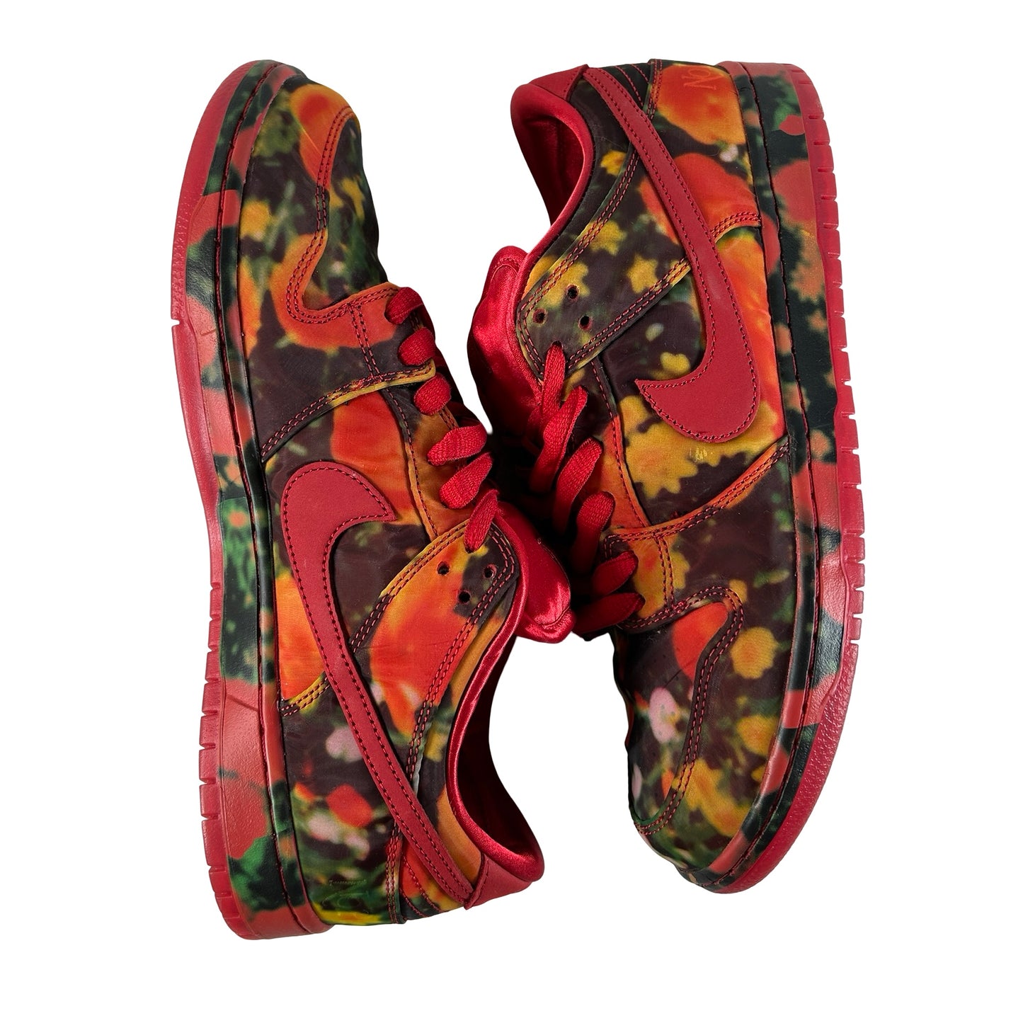 FZ1291 600 Nike SB Dunk Low The Wizard of Oz Poppy Field [USED] - 11 M (Used)