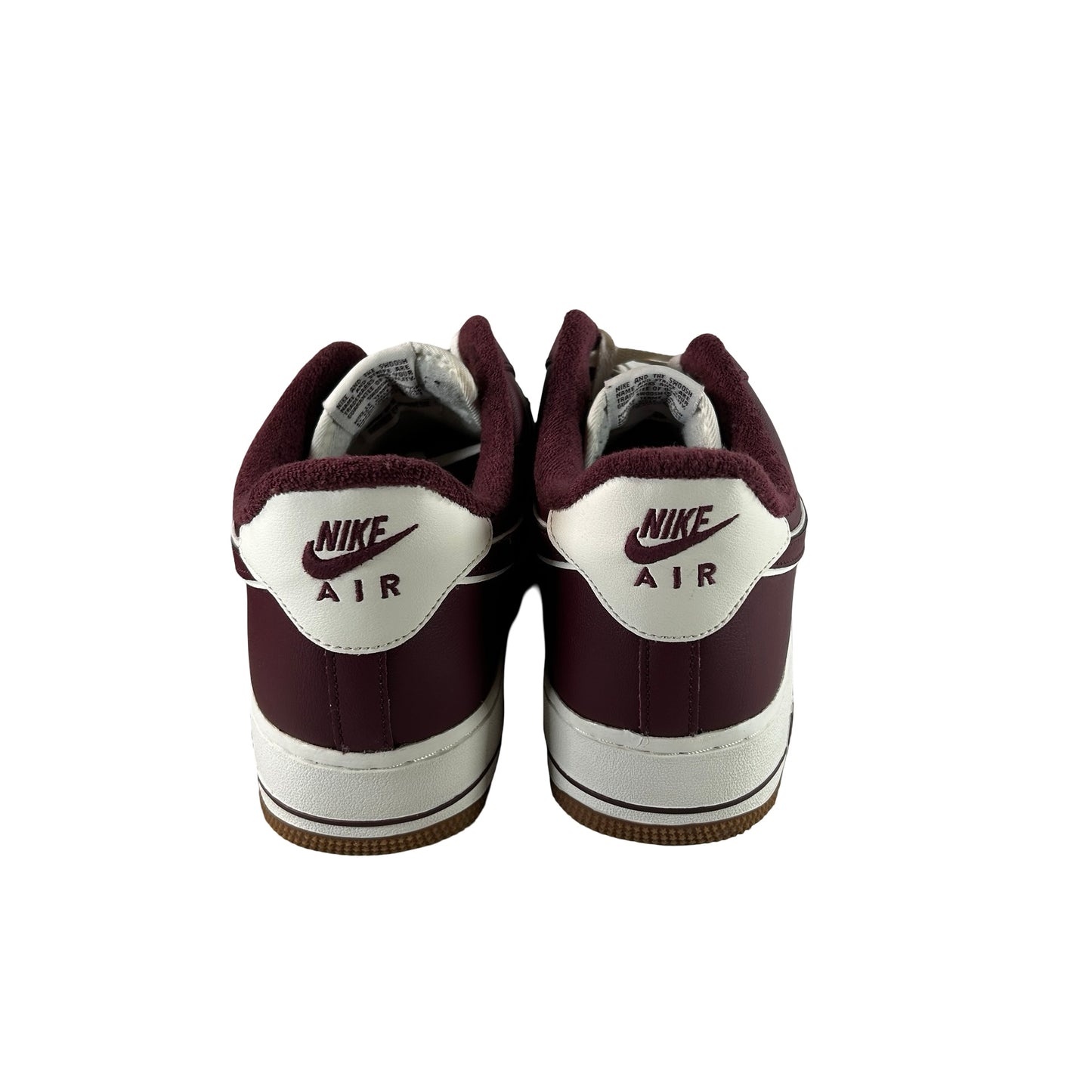 DQ7659 102 Nike Air Force 1 Low College Pack Night Maroon [USED] - 12 M (Used)