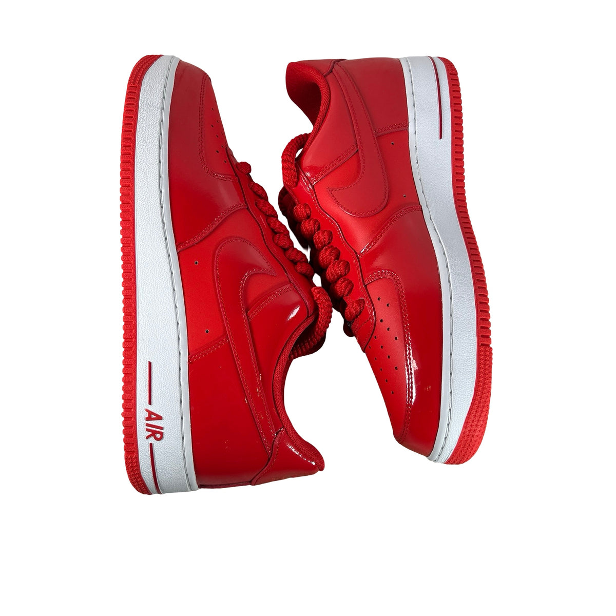 IX4088 657 Nike Air Force 1 Low '07 LV8 University Red White Light Crimson