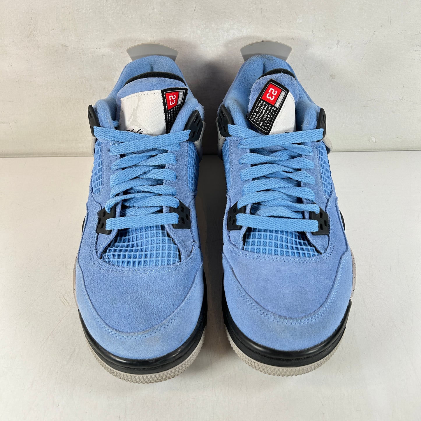 408452 400 Jordan 4 Retro University Blue (GS) [USED] - 7 Y (Used) (No Box2)