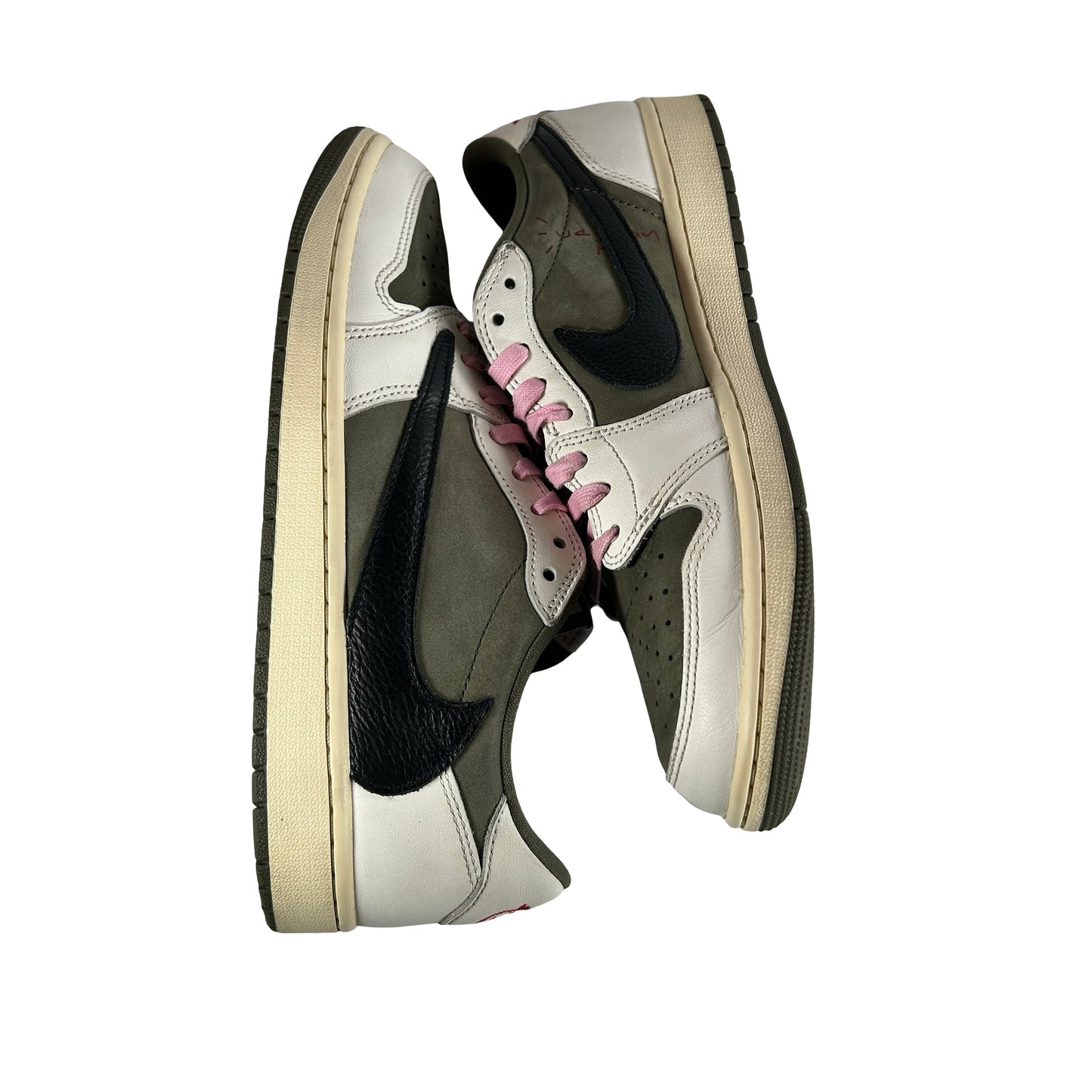 DM7866 200 Jordan 1 Retro Low OG SP Travis Scott Medium Olive [USED] - 10 M (Used9)