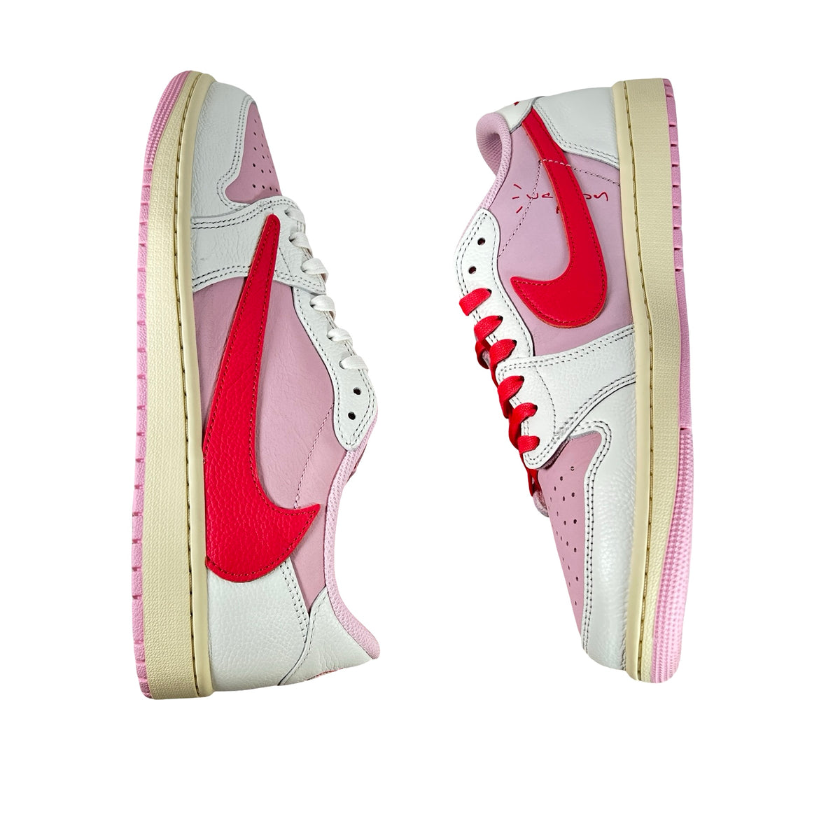 IQ7604 101 Jordan 1 Retro Low OG SP Travis Scott Sail Tropical Pink [USED] - 11 M (Used3)