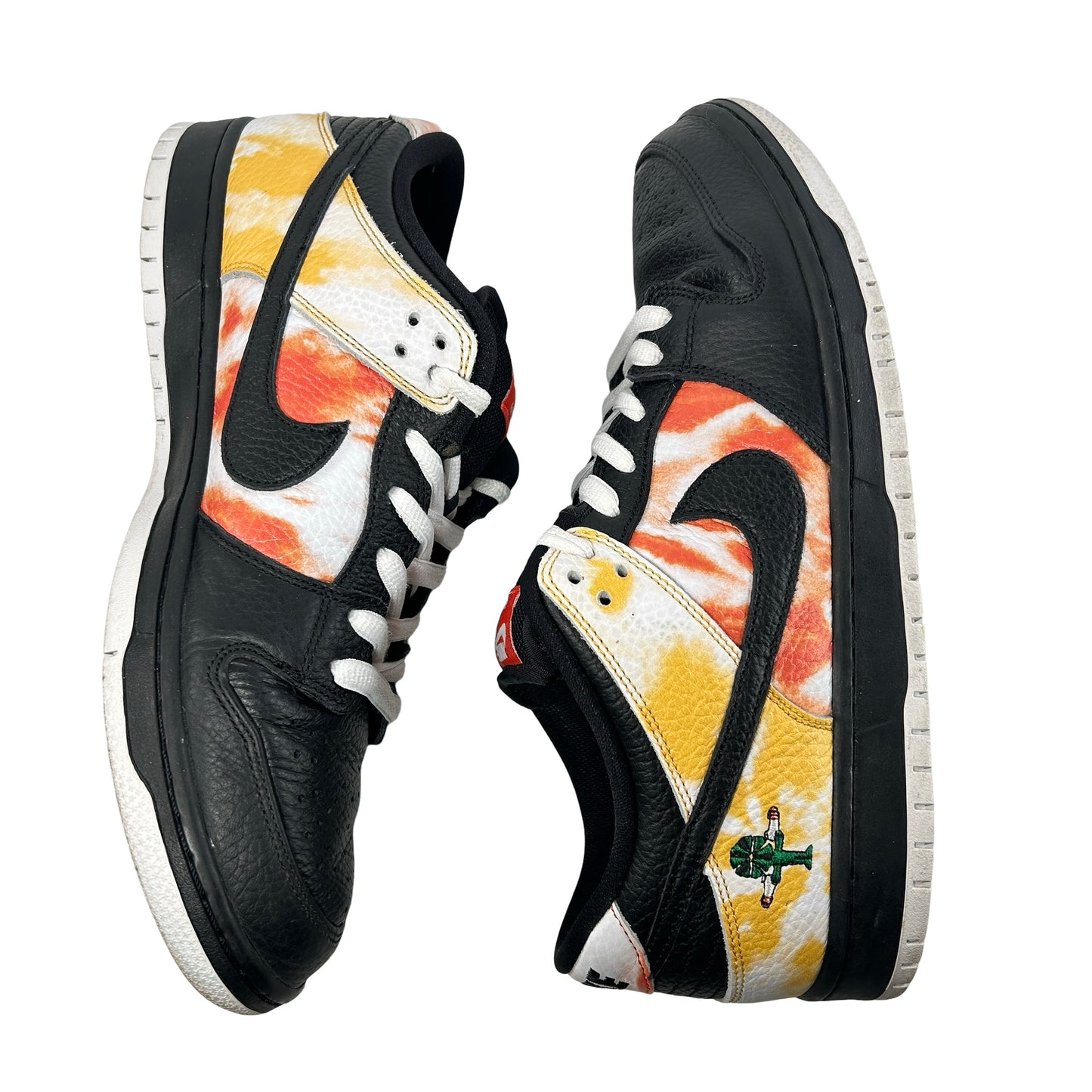 BQ6832 001 Nike SB Dunk Low Raygun Tie-Dye Black [USED] - 11.5 M (Used)