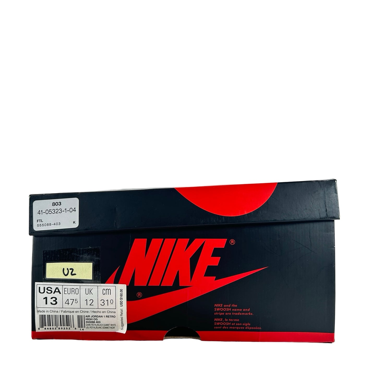 555088 403 Jordan 1 Game Royal [USED] - 13 M (Used2)
