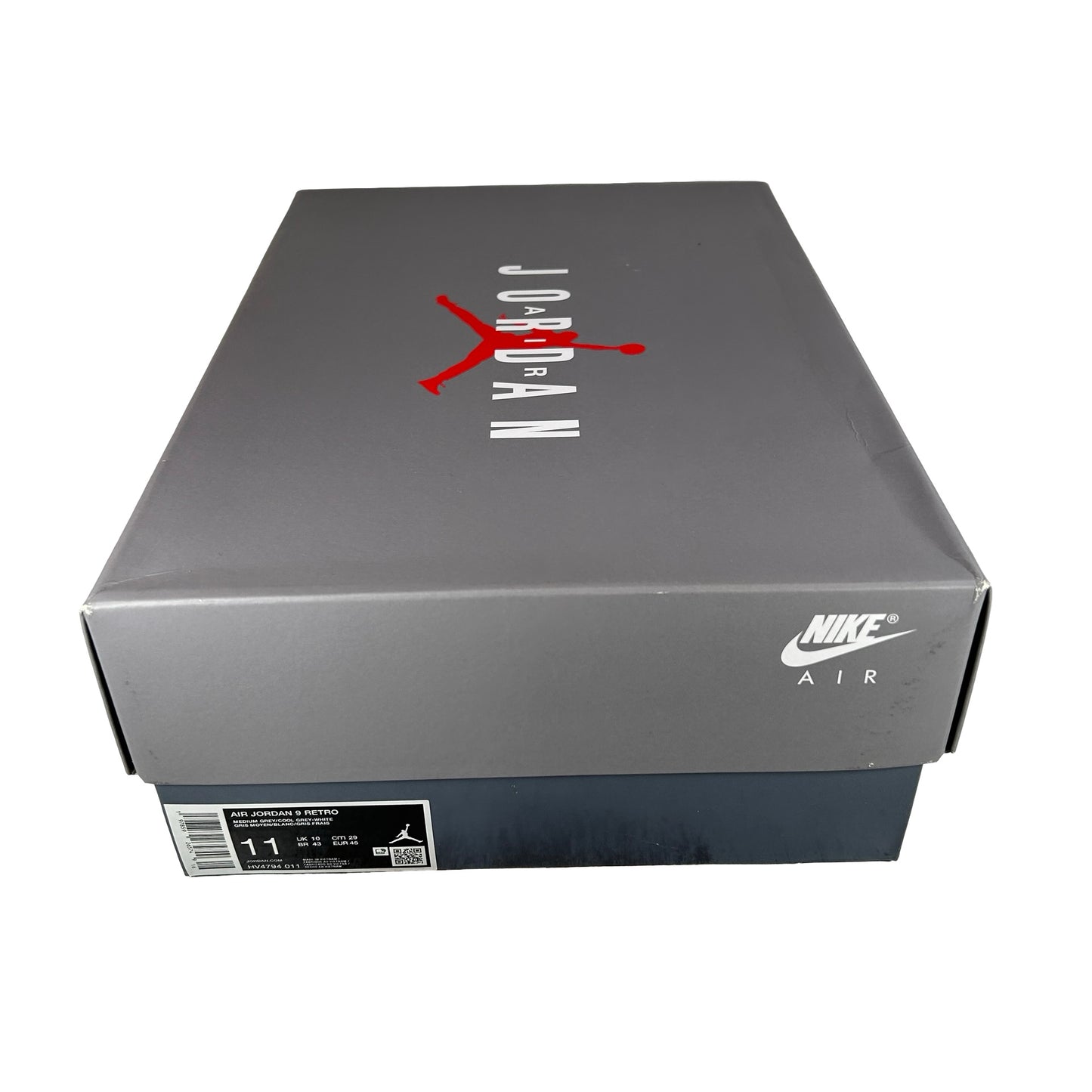 HV4794 011 Jordan 9 Retro Cool Grey (2025) [USED] - 11 M (Used)