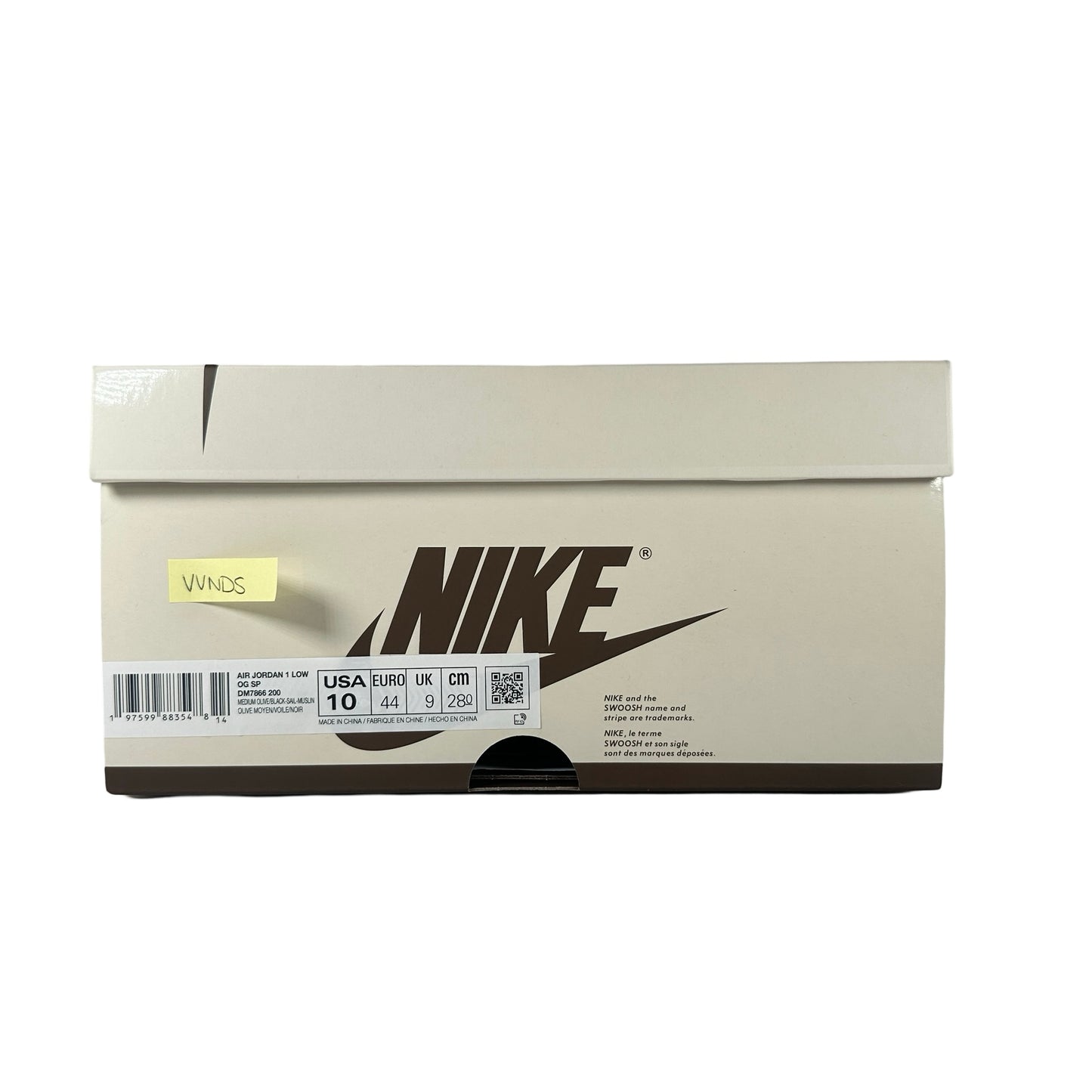 DM7866 200 Jordan 1 Retro Low OG SP Travis Scott Medium Olive [USED] - 10 (VVNDS)