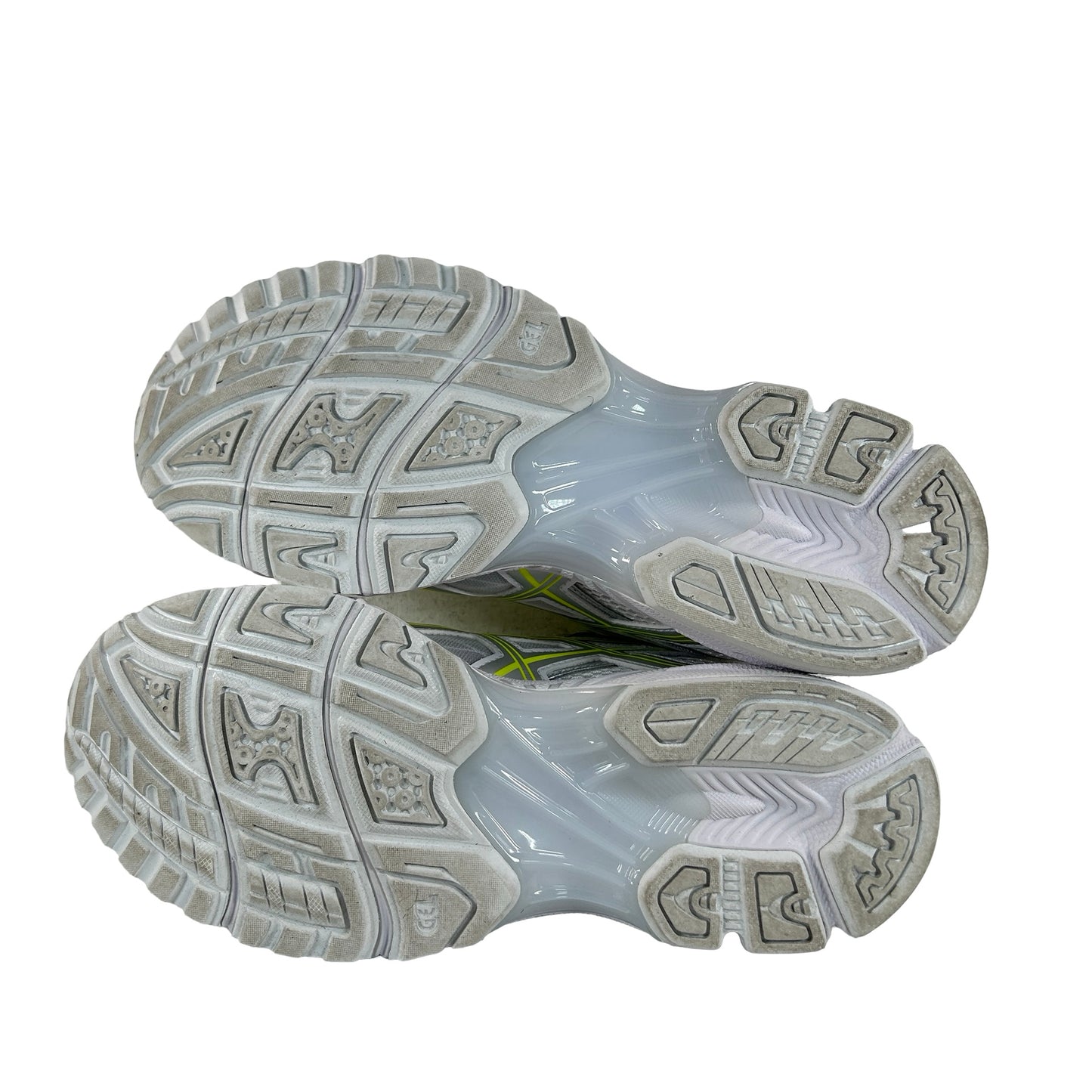 1203A844 100 ASICS Gel-Nimbus 10.1 Kith White Pure Silver [USED] - 9.5 M (Used) (No Box)