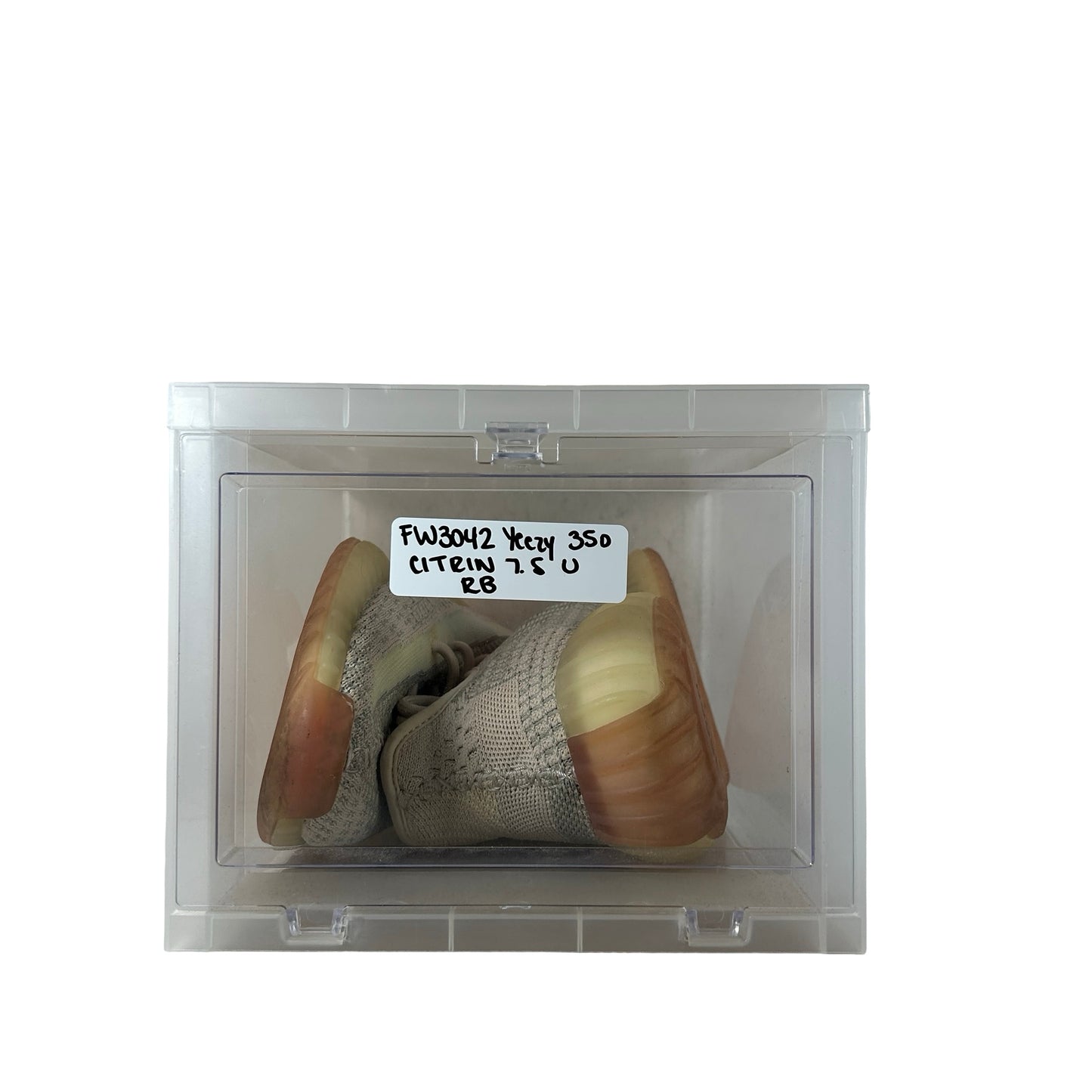 FW3042 adidas Yeezy Boost 350 V2 Citrin (Non-Reflective) [USED] - 7.5 M (Used) (Replace Box)