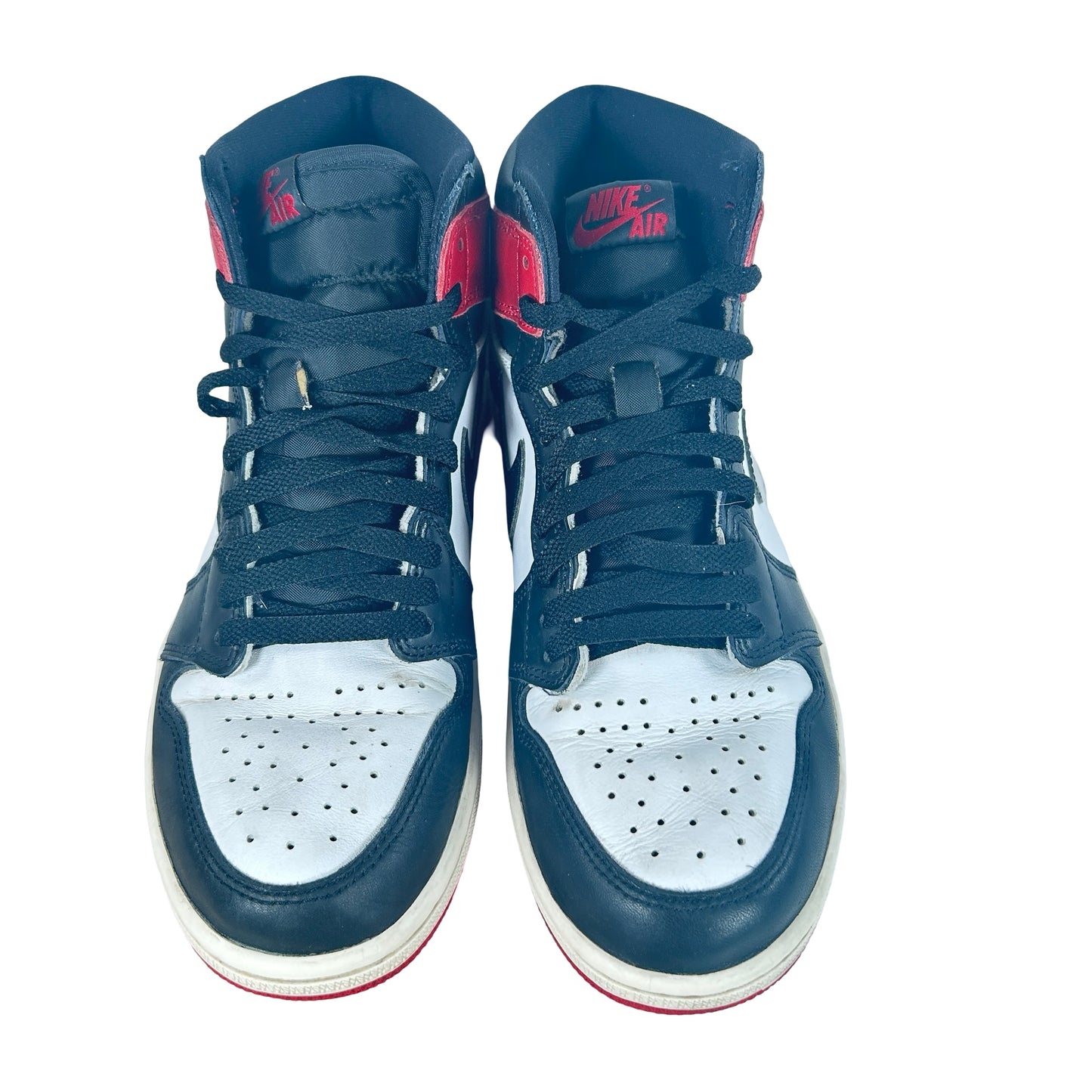 DZ5485 106 Air Jordan 1 High OG Black Toe Reimagined [USED] - 8.5 M (Used7)