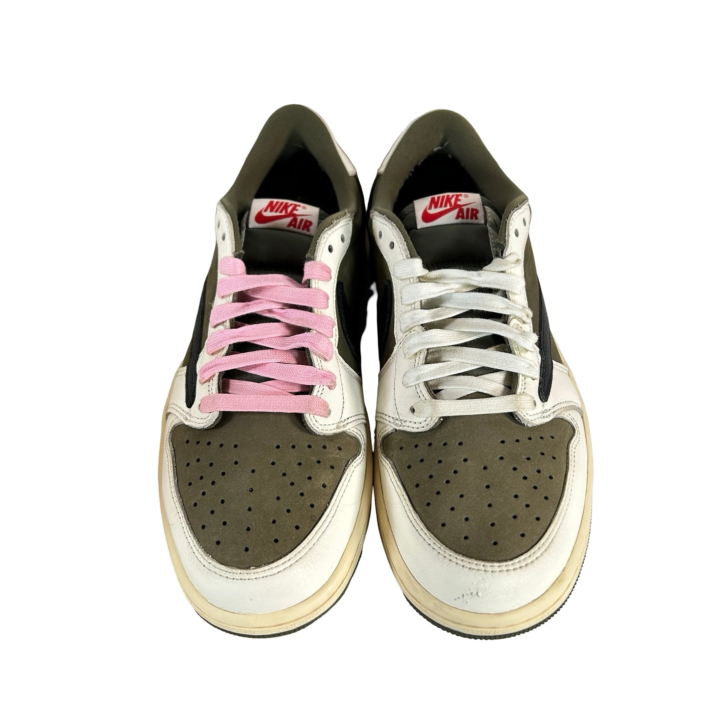 DM7866 200 Jordan 1 Retro Low OG SP Travis Scott Medium Olive [USED] - 9 M (Used6)