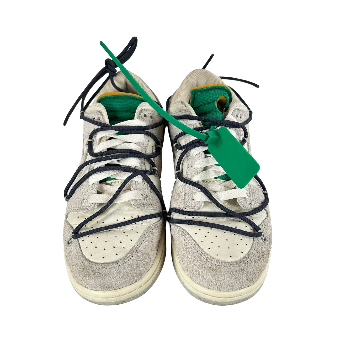 DJ0950 115 Nike Dunk Low Off-White Lot 20 [USED] - 9 M (Used)