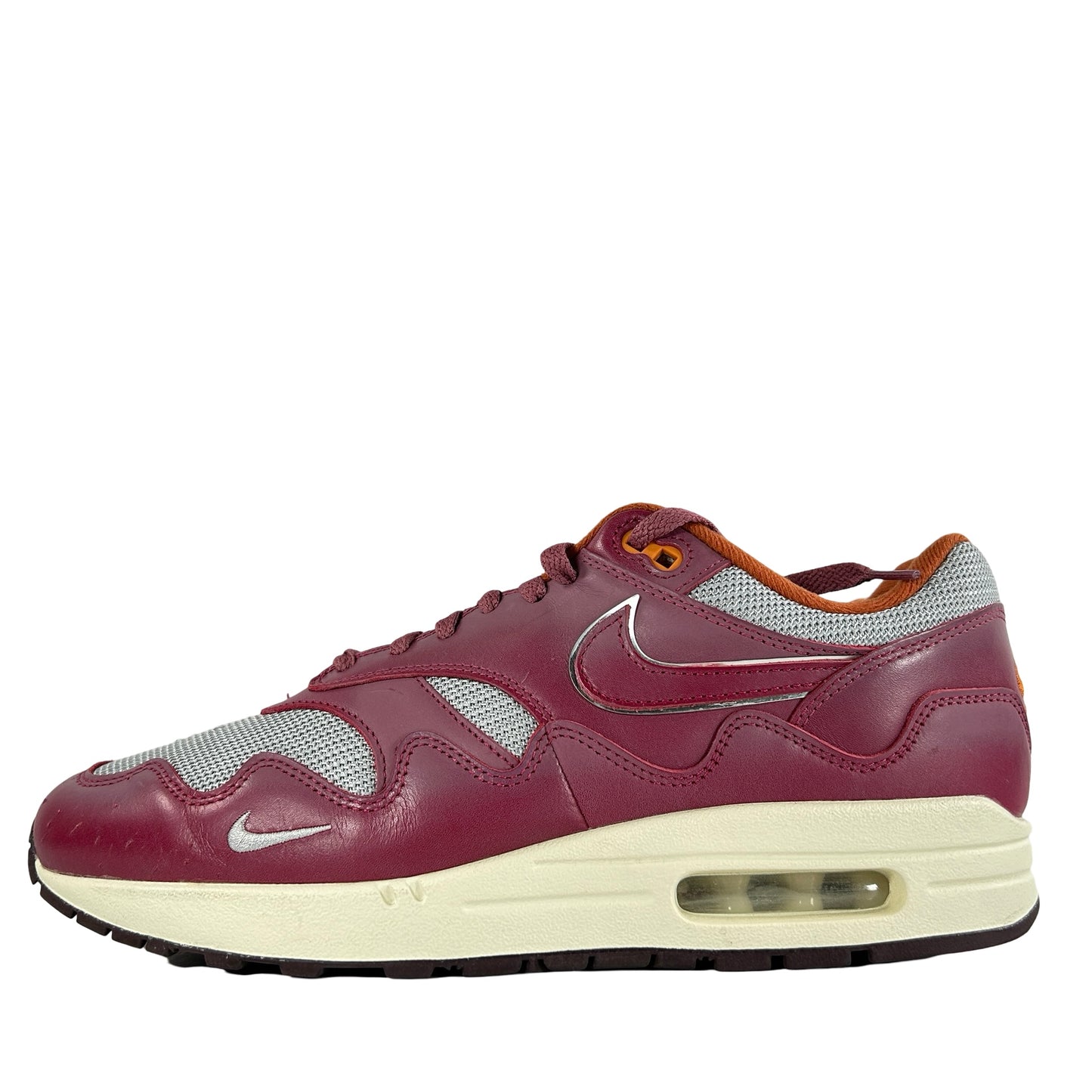 DO9549 001 Nike Air Max 1 Patta Waves Rush Maroon  [USED] - 10 M (Used2)