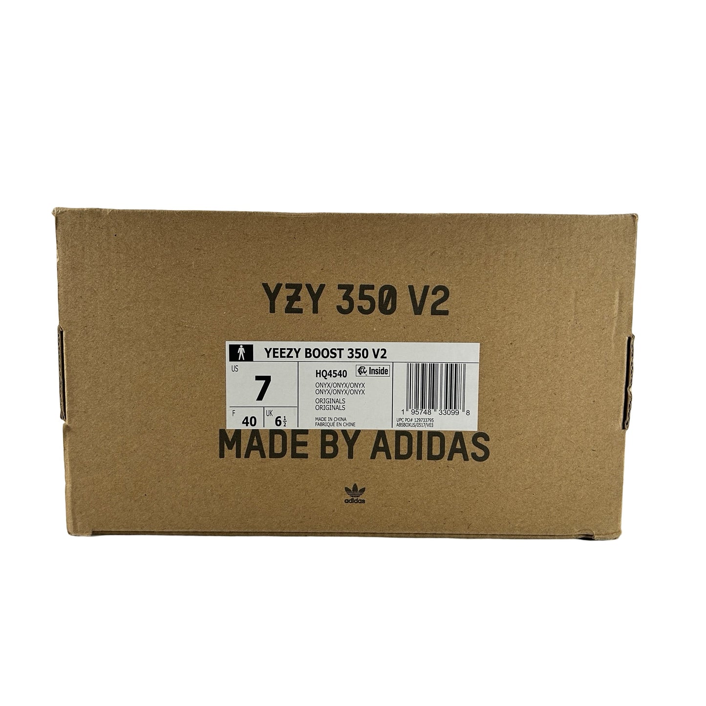 HQ4540 Adidas Yeezy Boost 350 V2 Onyx [USED] - 7 M (Used)