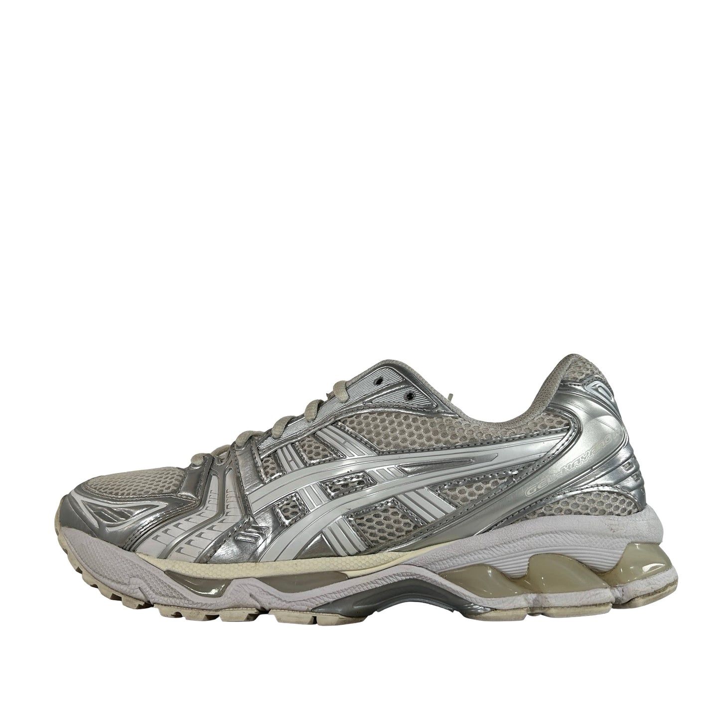 1201A457 100 ASICS Gel-Kayano 14 JJJJound Silver White [USED] - 9 M (Used)