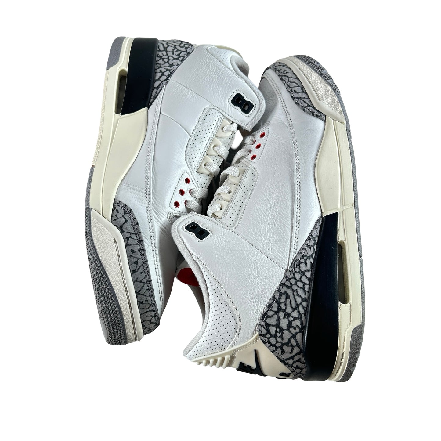 DN3707 100 Jordan 3 Retro White Cement Reimagined [USED] - 9.5 M (Used27)