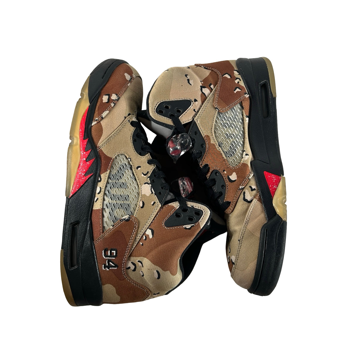 824371 201 Jordan 5 Retro Supreme Desert Camo [USED] - 10 M (Used)