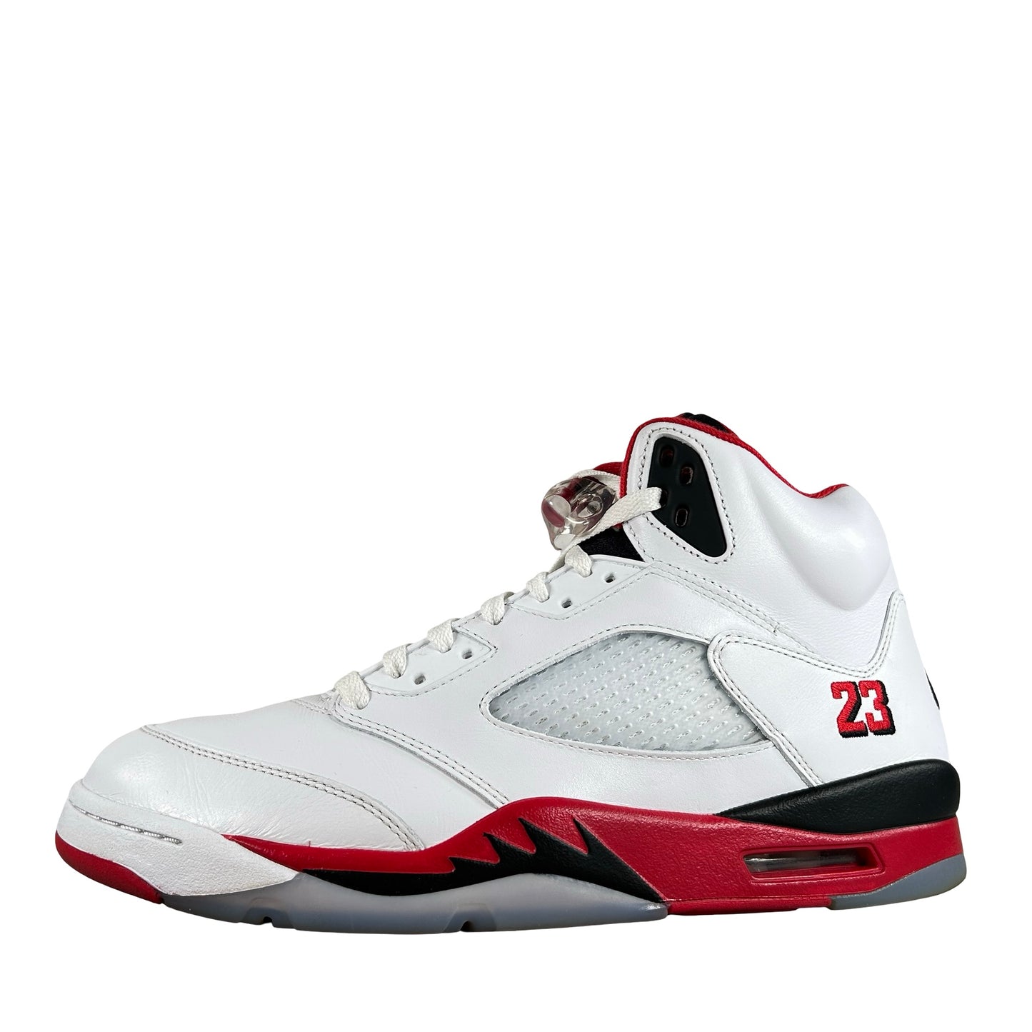 HQ7978 101 Jordan 5 Retro Fire Red Black Tongue (2025) [USED] - 11.5 M (Used)