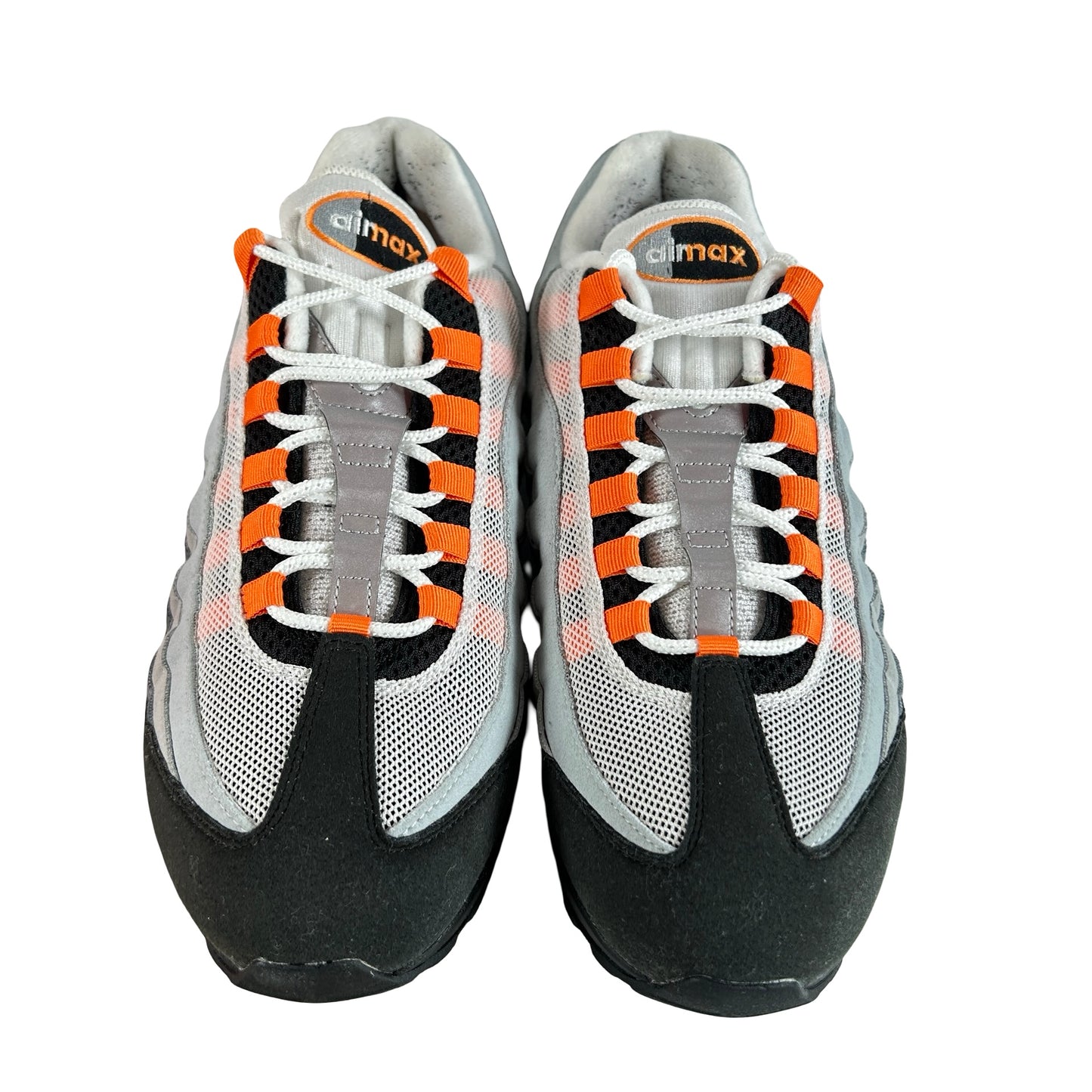 HM4740 101 Nike Air Max 95 OG Big Bubble Bright Mandarin 2.0 (2025) [USED] - 11 M (Used)